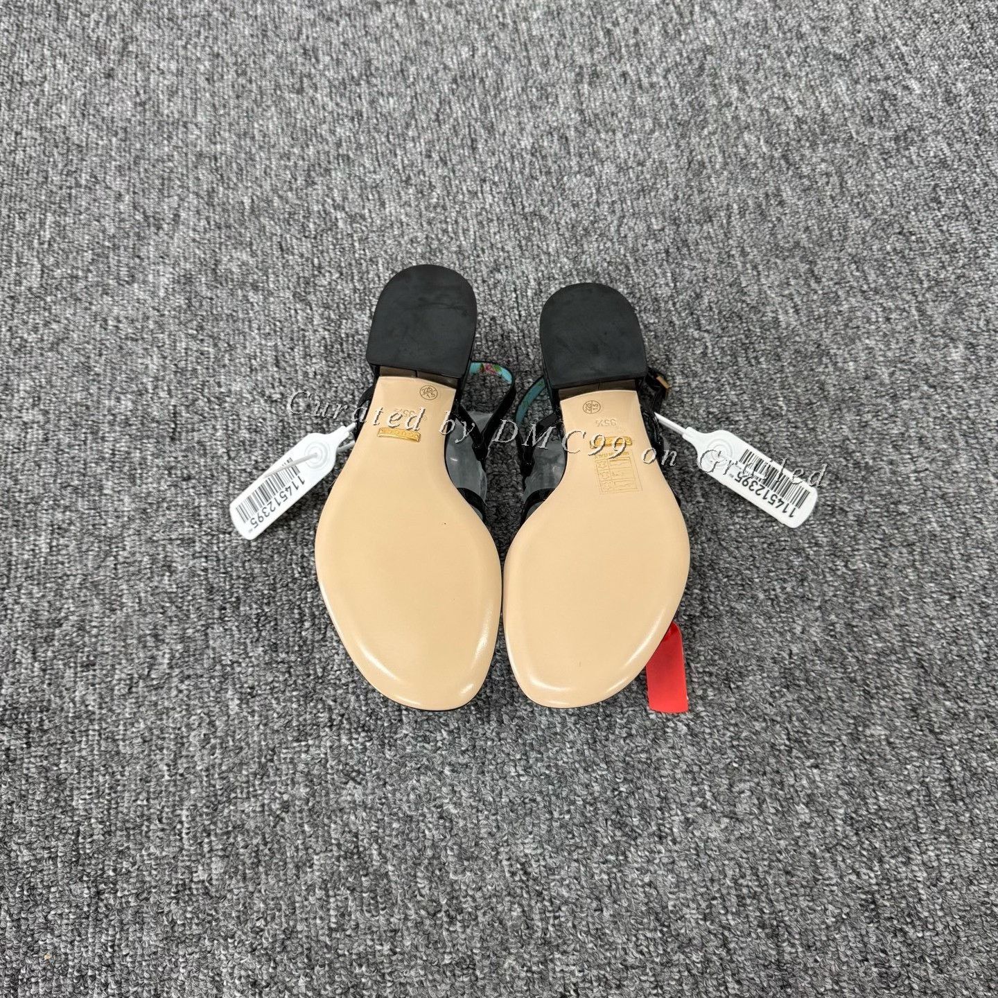 Gucci Gucci Bee Toe Ring Sandals Size US 4.5 / IT 34.5 - 5 Thumbnail