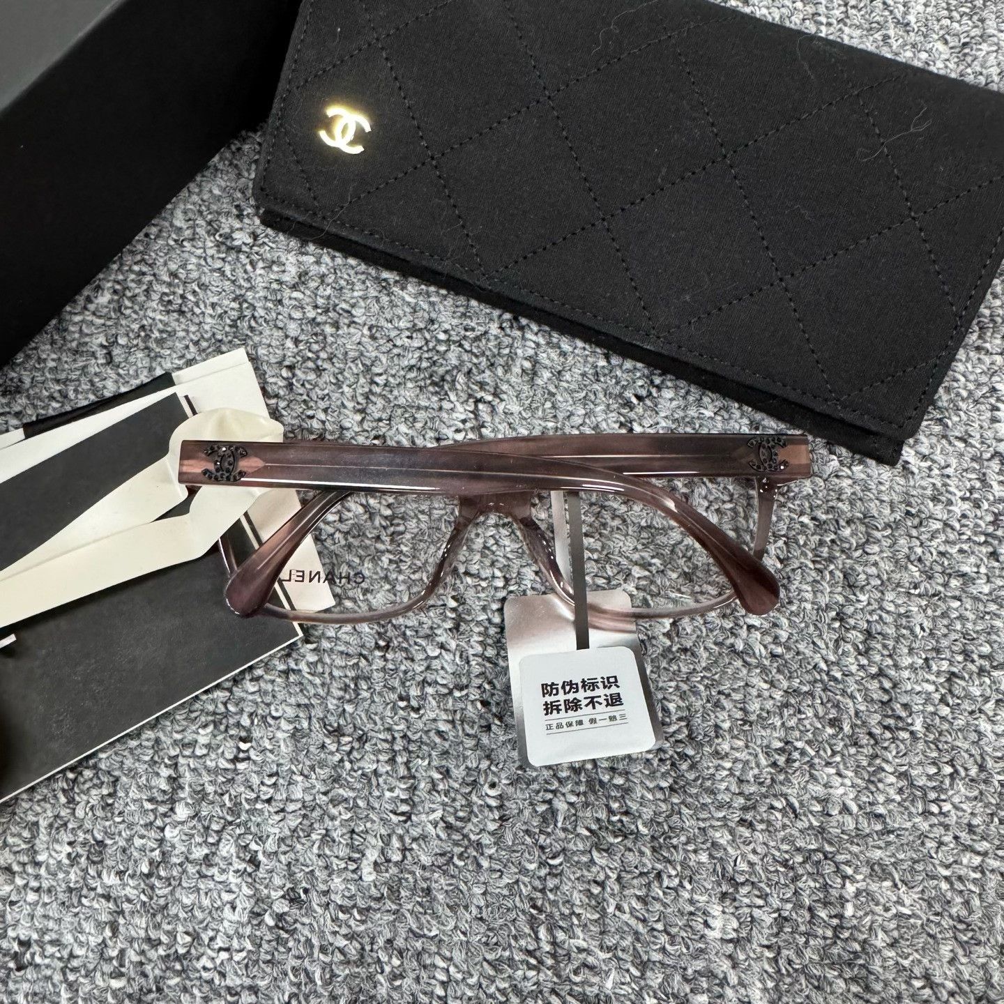 Prada Prada Triangle Logo Tortoiseshell Optical Glasses Size ONE SIZE - 2 Thumbnail