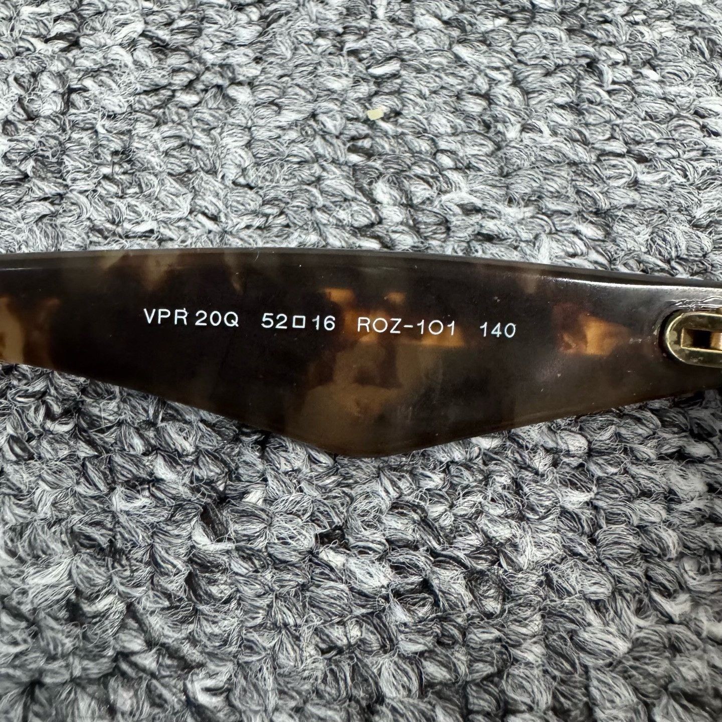 Prada Prada Triangle Logo Tortoiseshell Optical Glasses Size ONE SIZE - 9 Thumbnail
