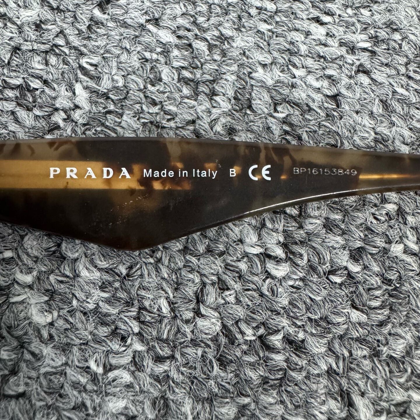 Prada Prada Triangle Logo Tortoiseshell Optical Glasses Size ONE SIZE - 8 Thumbnail