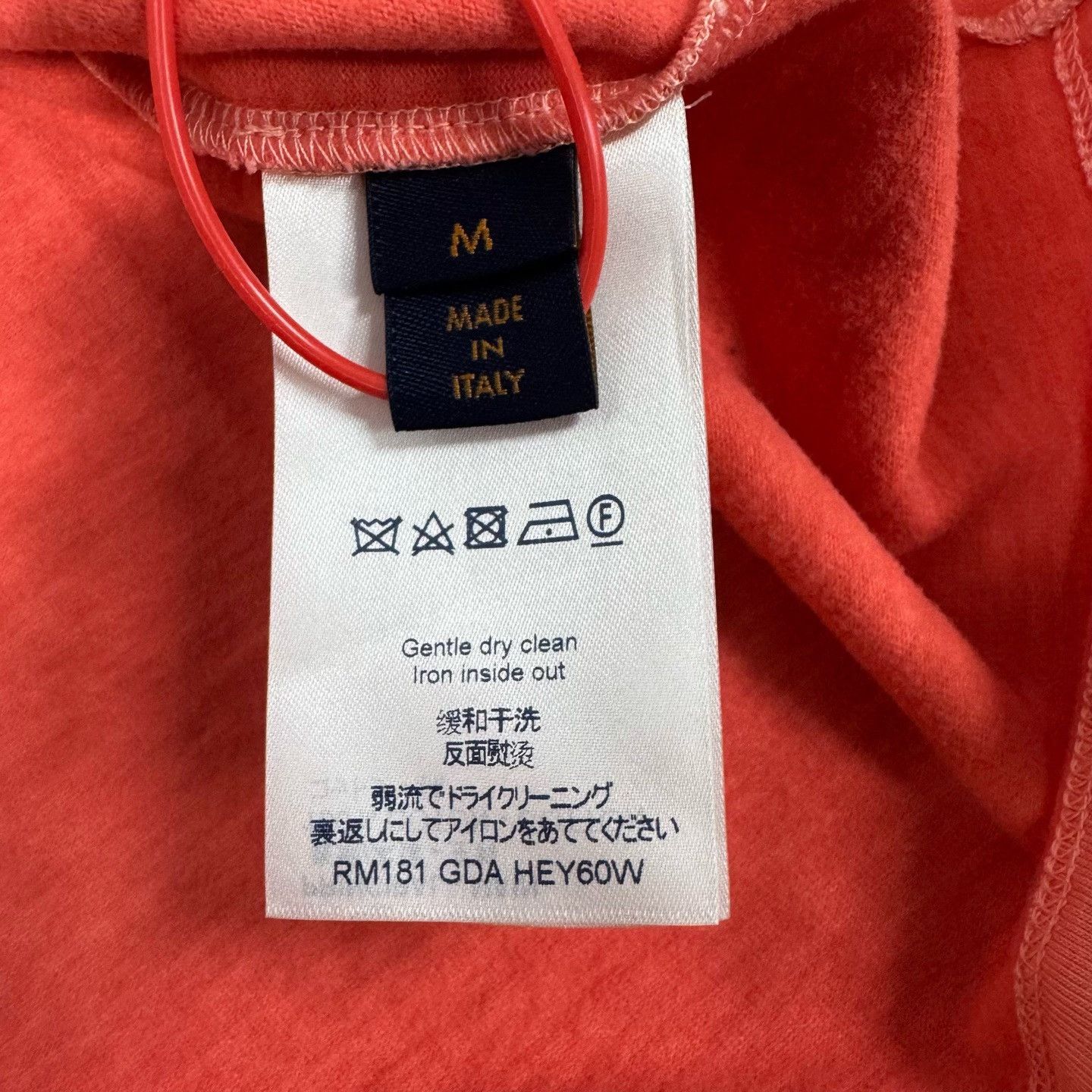 Louis Vuitton Louis Vuitton Washed Print Logo Cotton Tee Size US M / EU 48-50 / 2 - 5 Thumbnail