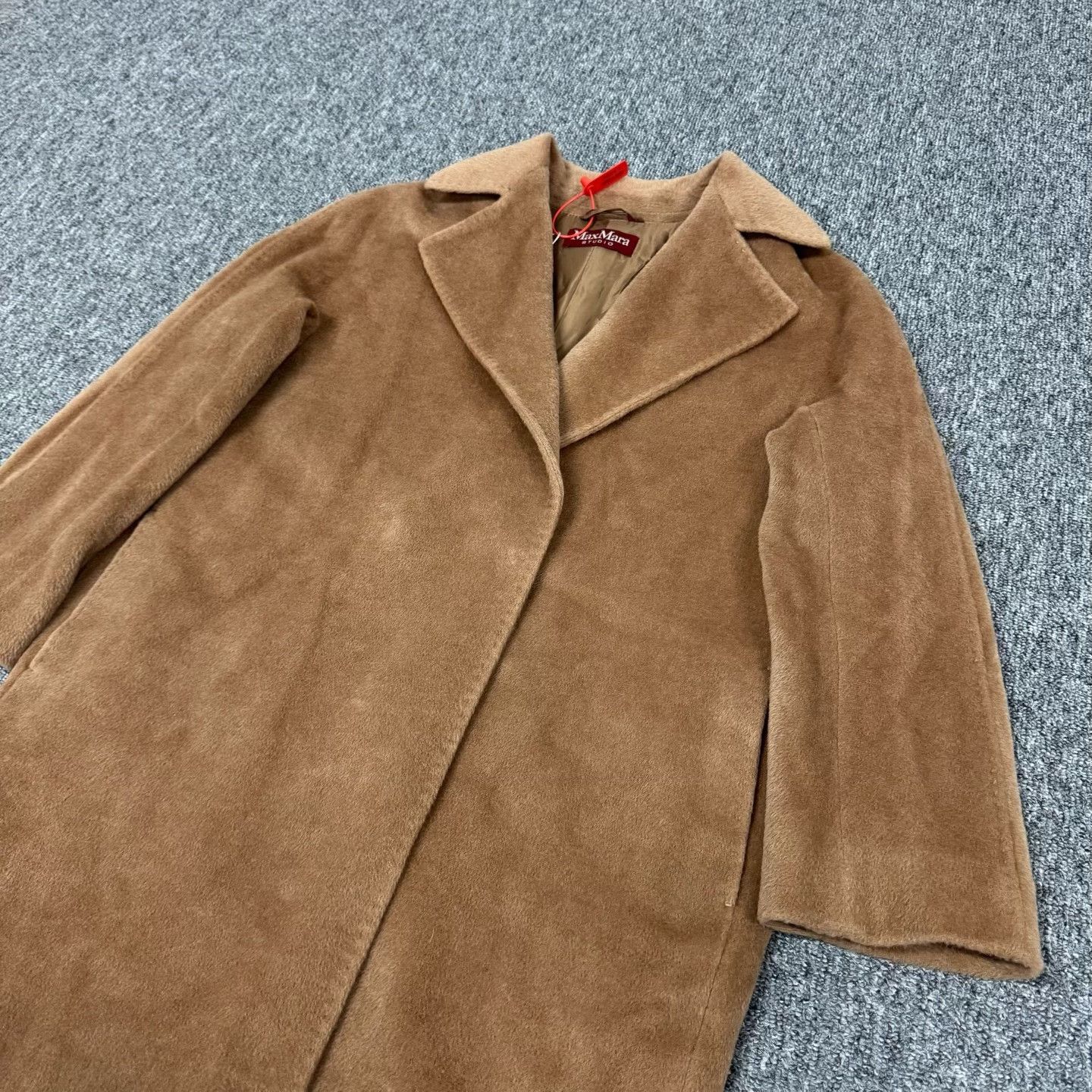 Max Mara MaxMara Alpaca Lapel Coat Size 40 Size S / US 4 / IT 40 - 4 Thumbnail