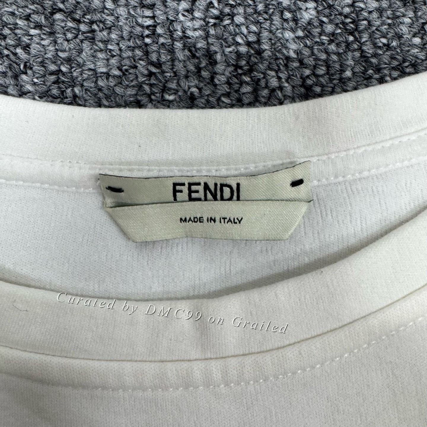 Fendi Fendi New Monster Short-Sleeve Sweatshirt Size S / US 4 / IT 40 - 5 Thumbnail