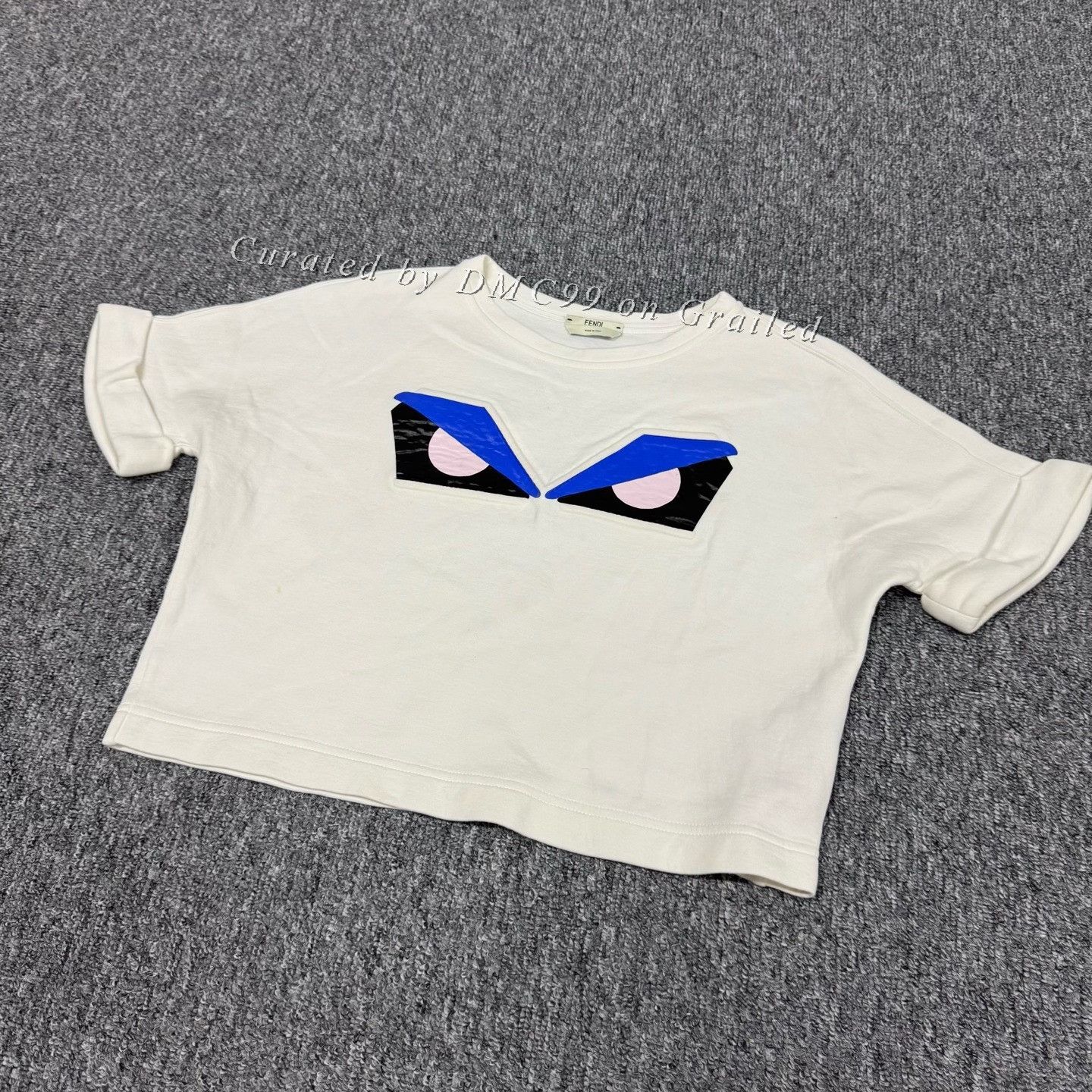 Fendi Fendi New Monster Short-Sleeve Sweatshirt Size S / US 4 / IT 40 - 3 Thumbnail