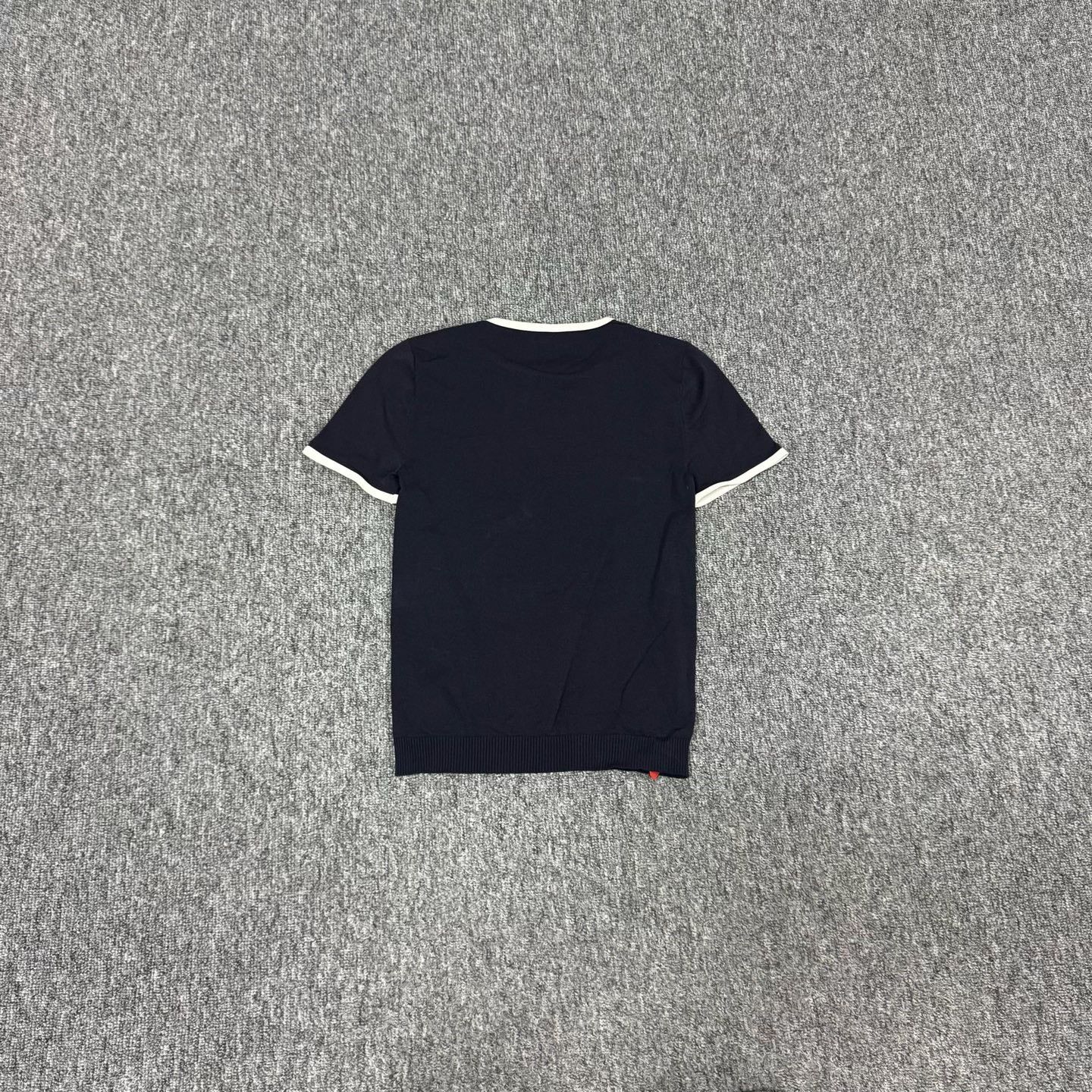 Miu Miu Miumiu 25 Knit Short-Sleeve Top Size S / US 4 / IT 40 - 2 Thumbnail
