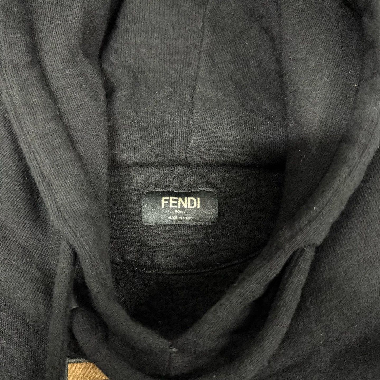 Fendi Fendi Double F Logo Wool Lining Hoodie Size US S / EU 44-46 / 1 - 6 Thumbnail