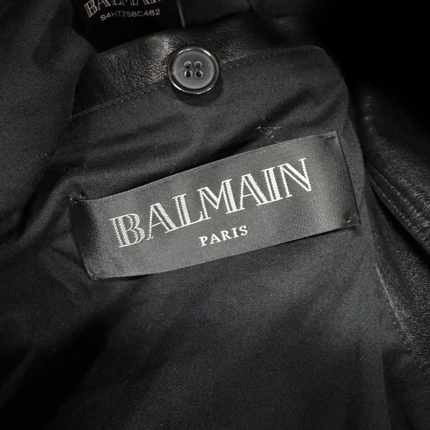 Balmain Balmain Motorcycle Leather Jacket Size 48 Size US M / EU 48-50 / 2 - 5 Thumbnail