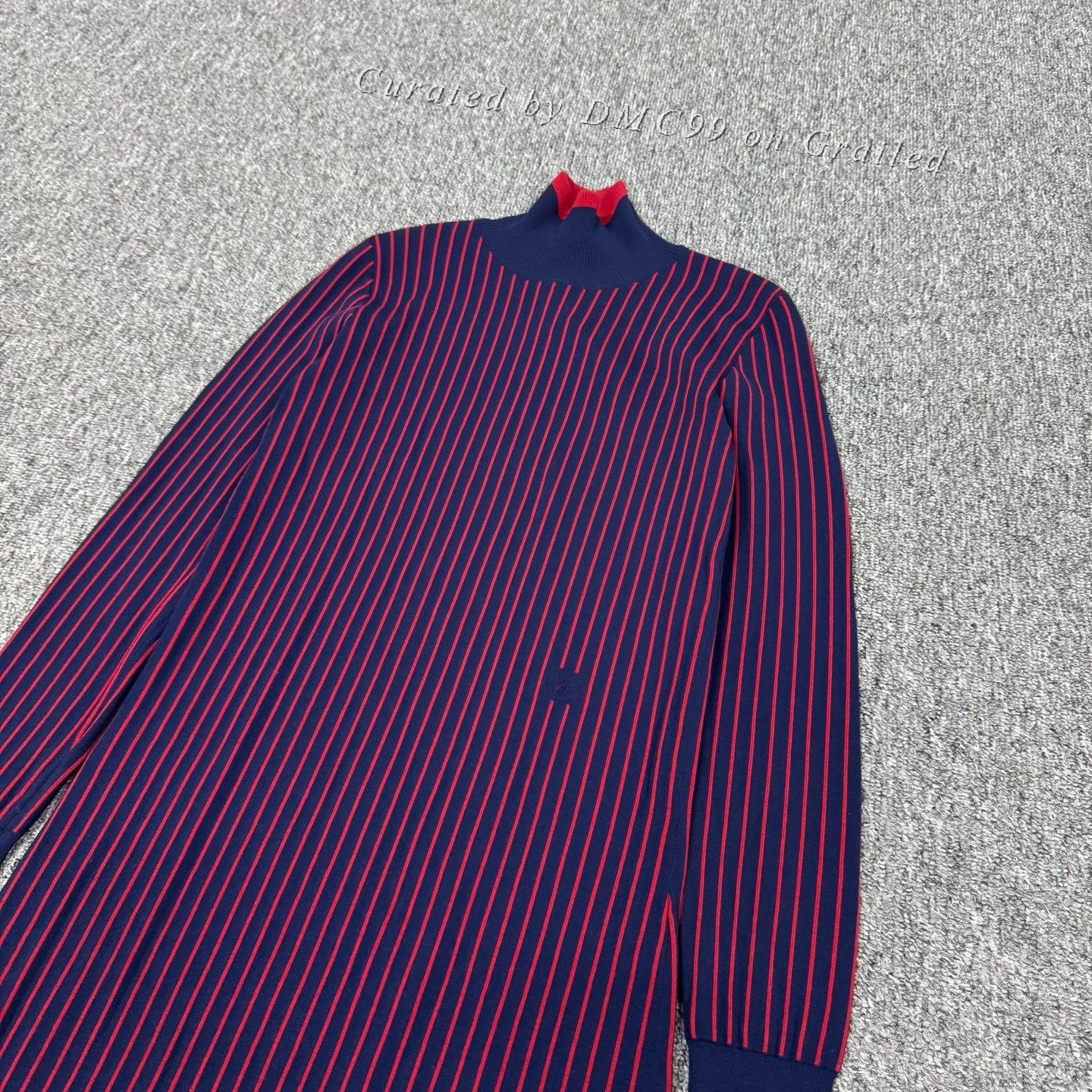 Louis Vuitton Louis Vuitton Wool Blend Knit Stripe Dress XS Size XS / US 0-2 / IT 36-38 - 4 Thumbnail