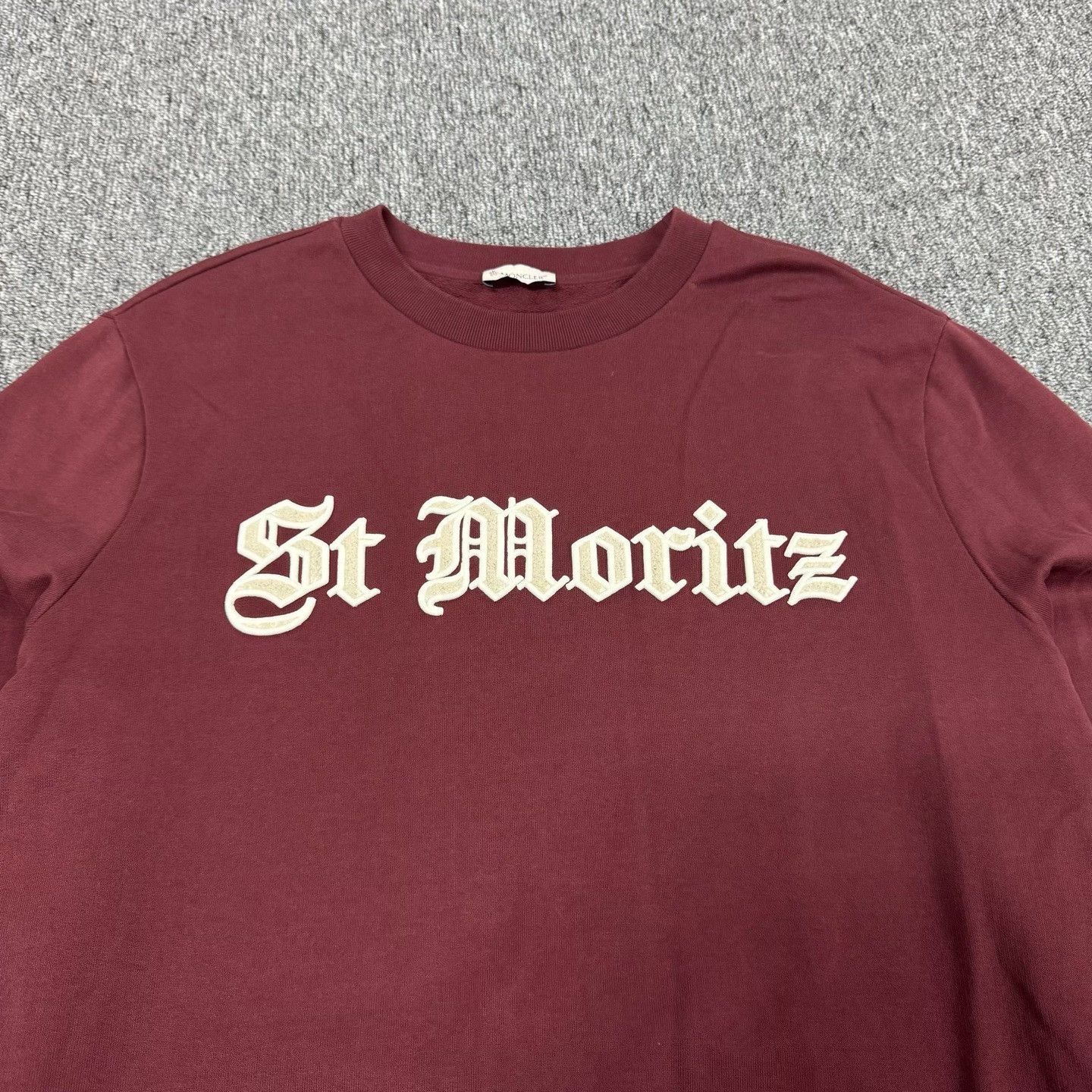 Moncler Moncler Crewneck Sweatshirt with Logo Size US L / EU 52-54 / 3 - 5 Thumbnail