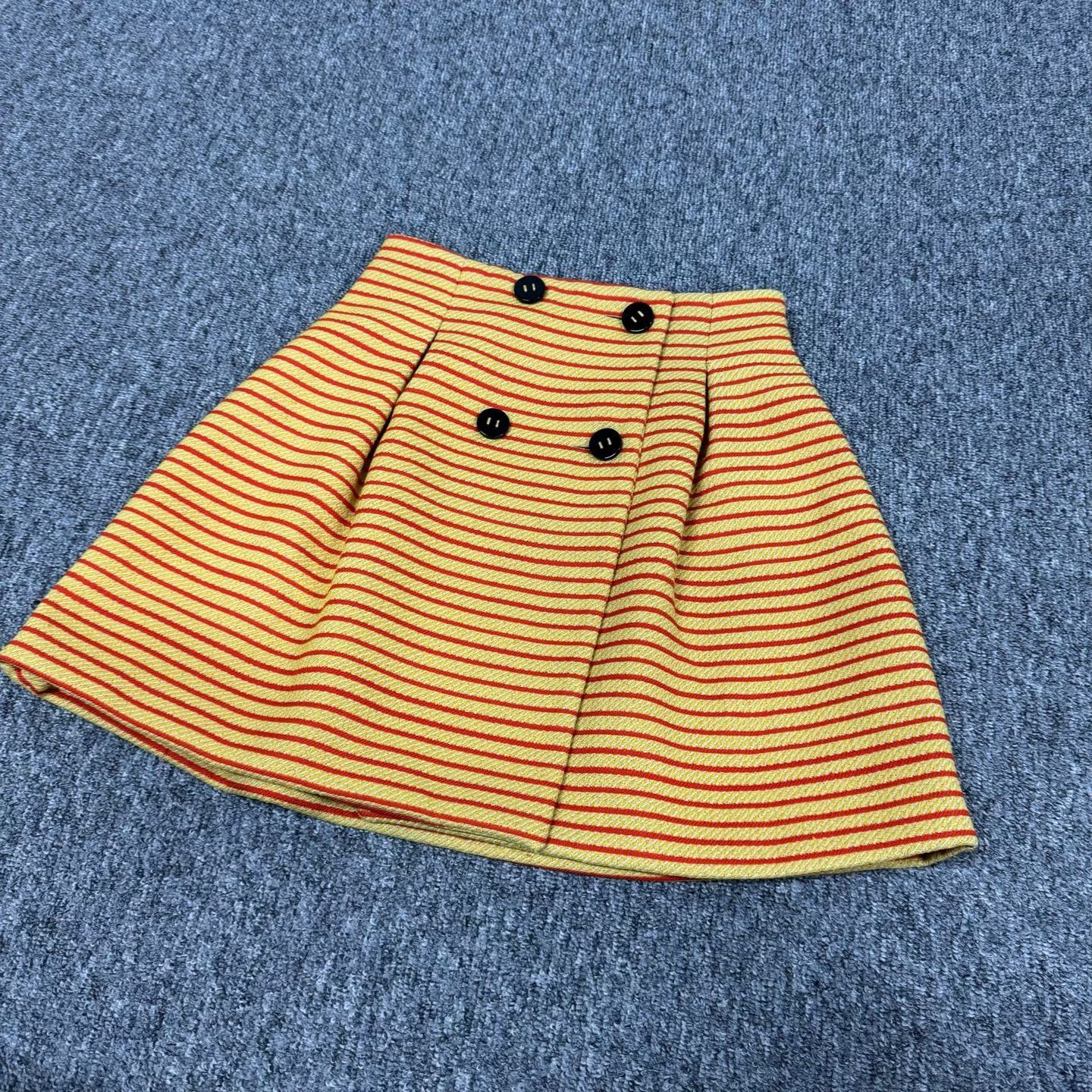 Miu Miu Miu Miu Striped Skirt Size 40 Size 40" / US 18 - 3 Thumbnail