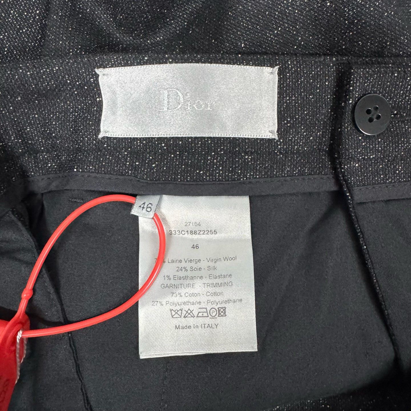 Dior Dior Silk Wool Trousers Size 46 Size US 30 / EU 46 - 5 Thumbnail