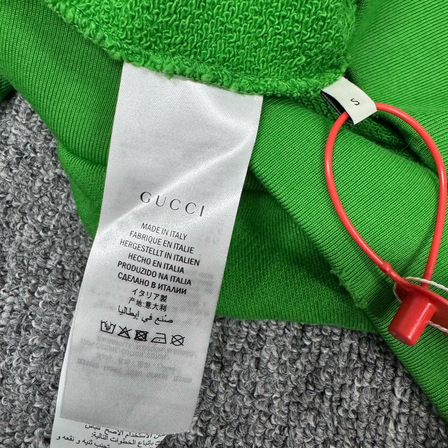 Gucci Gucci Green Two Tigers Hoodie S Size US S / EU 44-46 / 1 - 7 Thumbnail