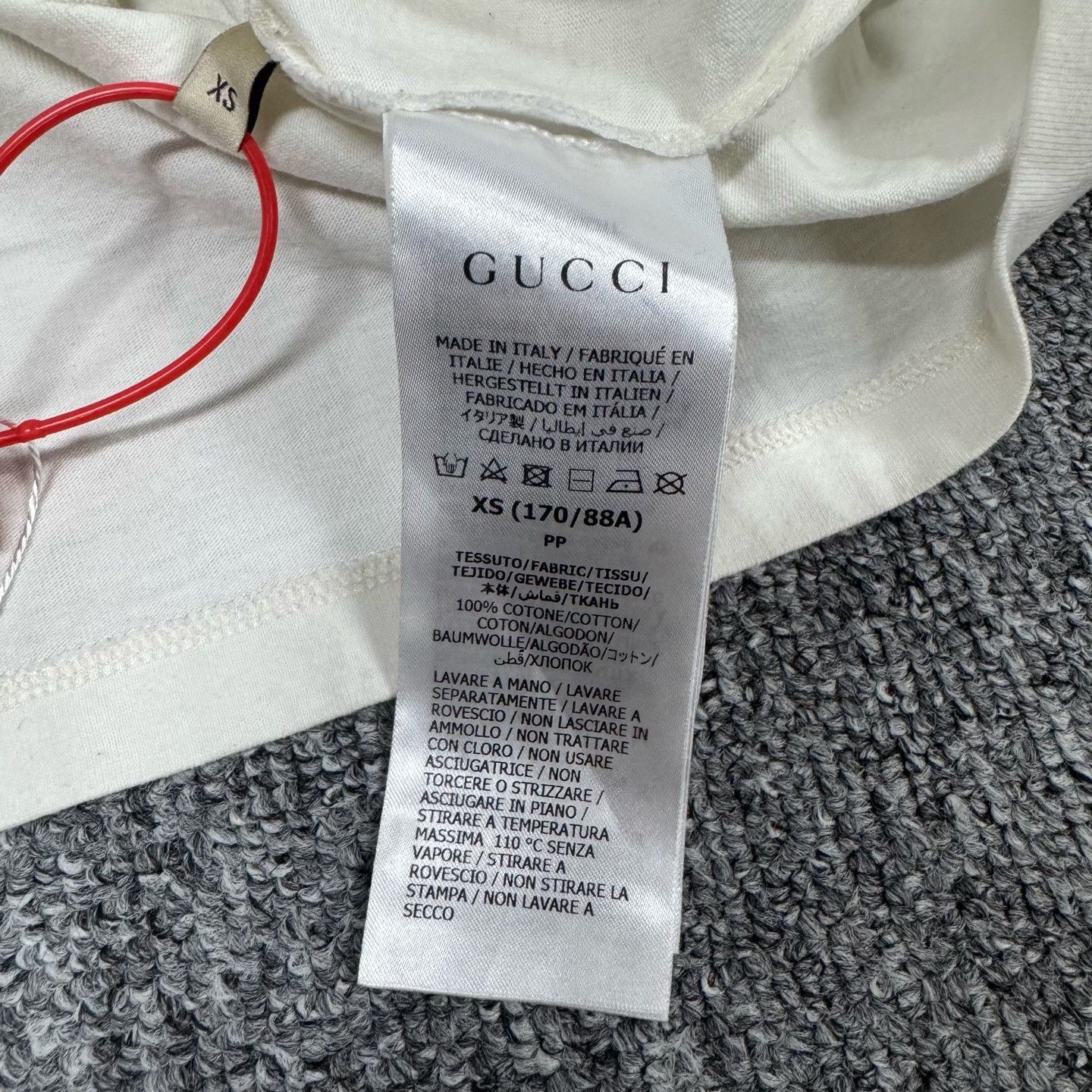 Gucci Gucci Red Green Stripe Jungle Tiger T-shirt Size US XS / EU 42 / 0 - 6 Thumbnail