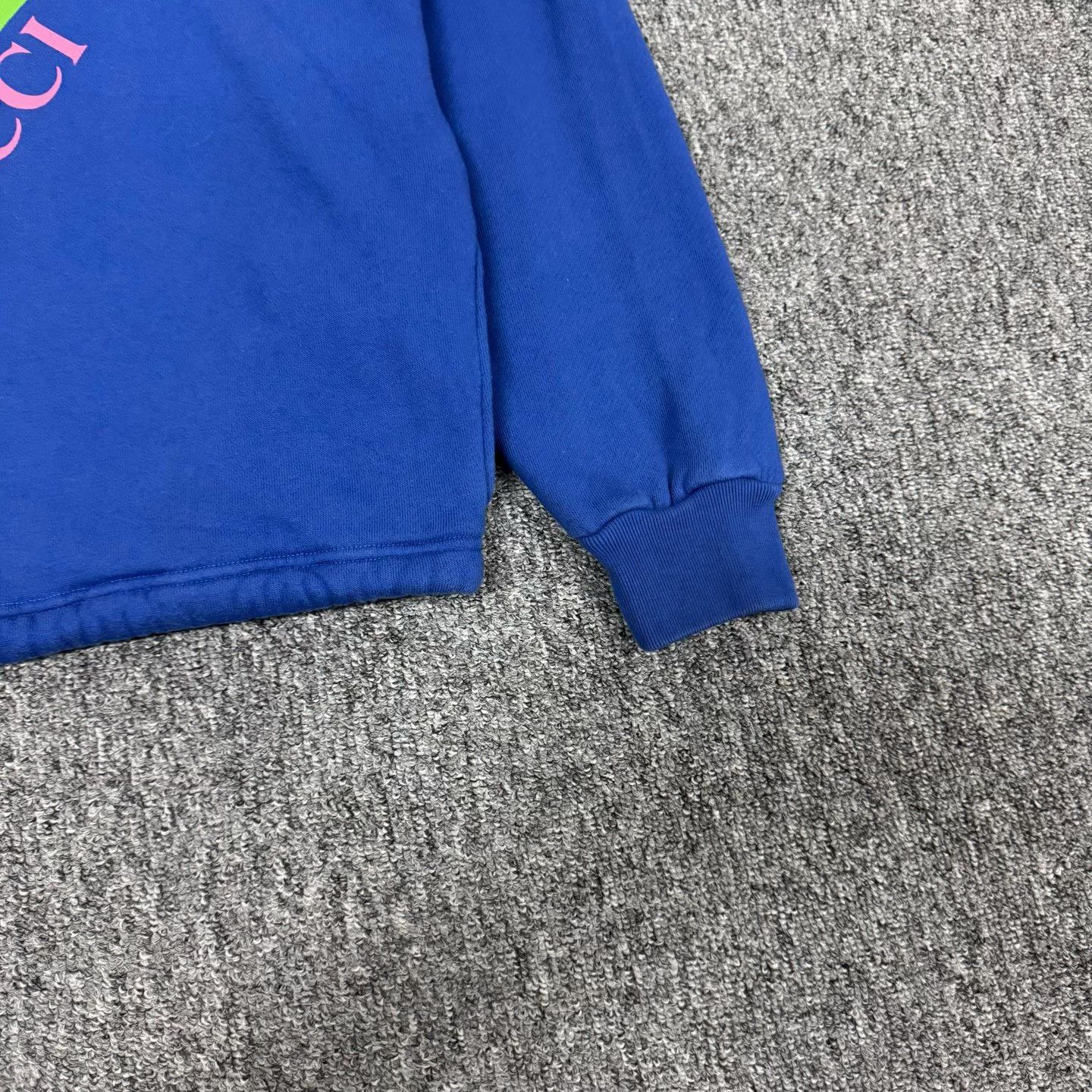 Gucci Gucci FW23 Logo Print Cotton Drawstring Hoodie XS Size XS / US 0-2 / IT 36-38 - 3 Thumbnail
