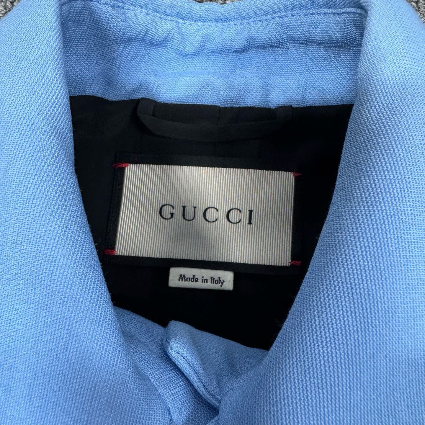 Gucci Gucci Blue Ruffle Short Coat Size 40 Size S / US 4 / IT 40 - 5 Thumbnail