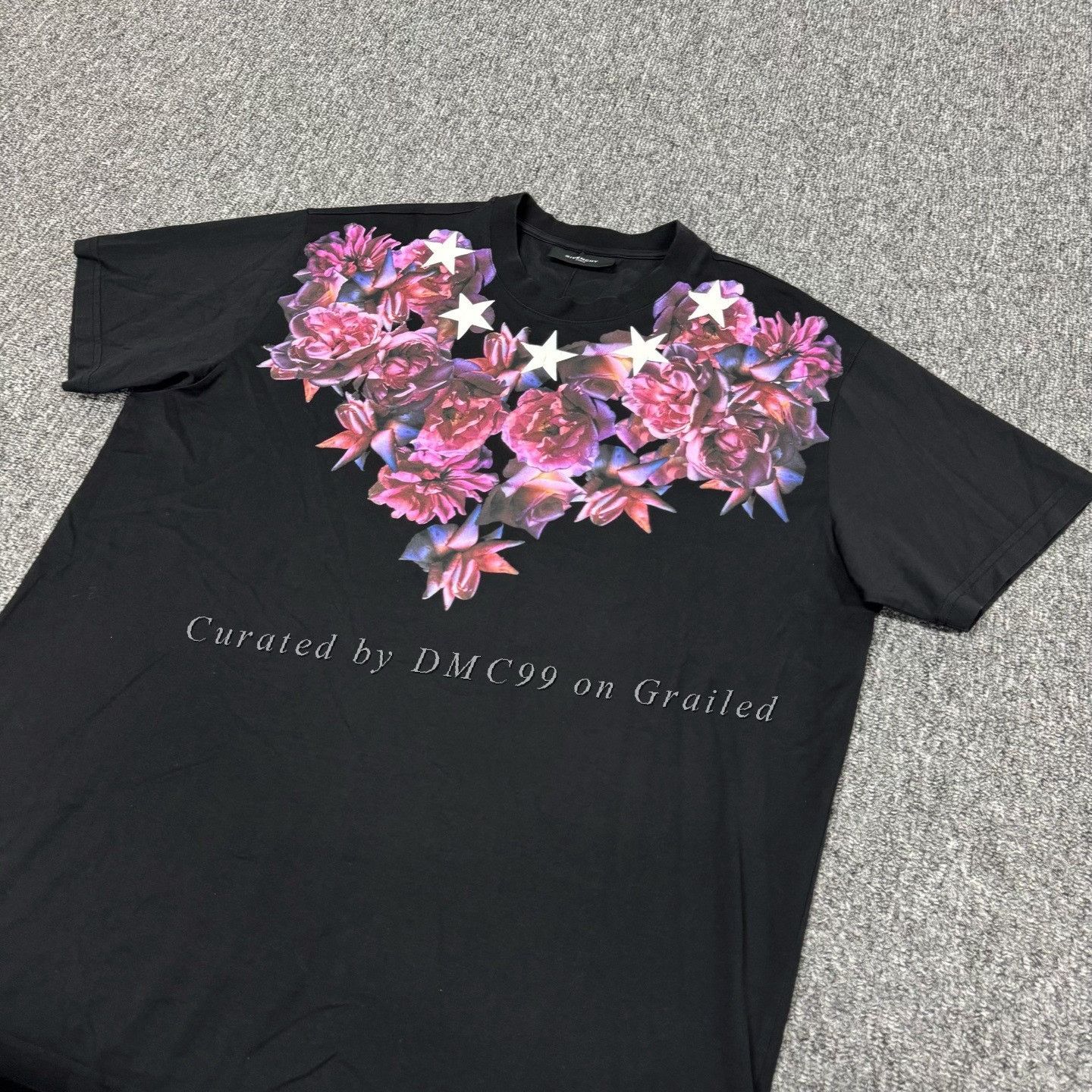 Givenchy Givenchy Floral Shoulder Deco Short Sleeve T-Shirt S Size S / US 4 / IT 40 - 3 Thumbnail