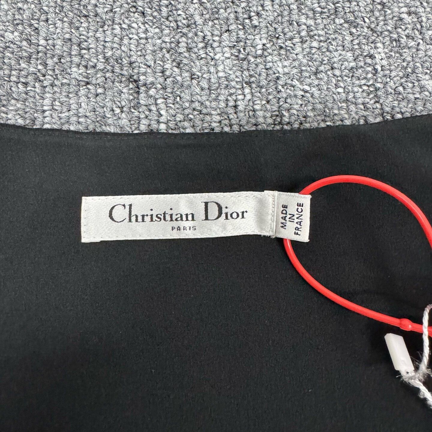 Dior Dior Black Short Sleeveless Dress Size XS / US 0-2 / IT 36-38 - 4 Thumbnail