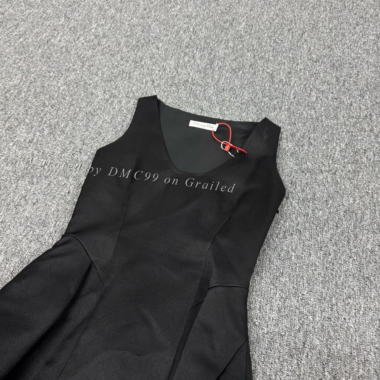 Dior Dior Black Short Sleeveless Dress Size XS / US 0-2 / IT 36-38 - 3 Thumbnail