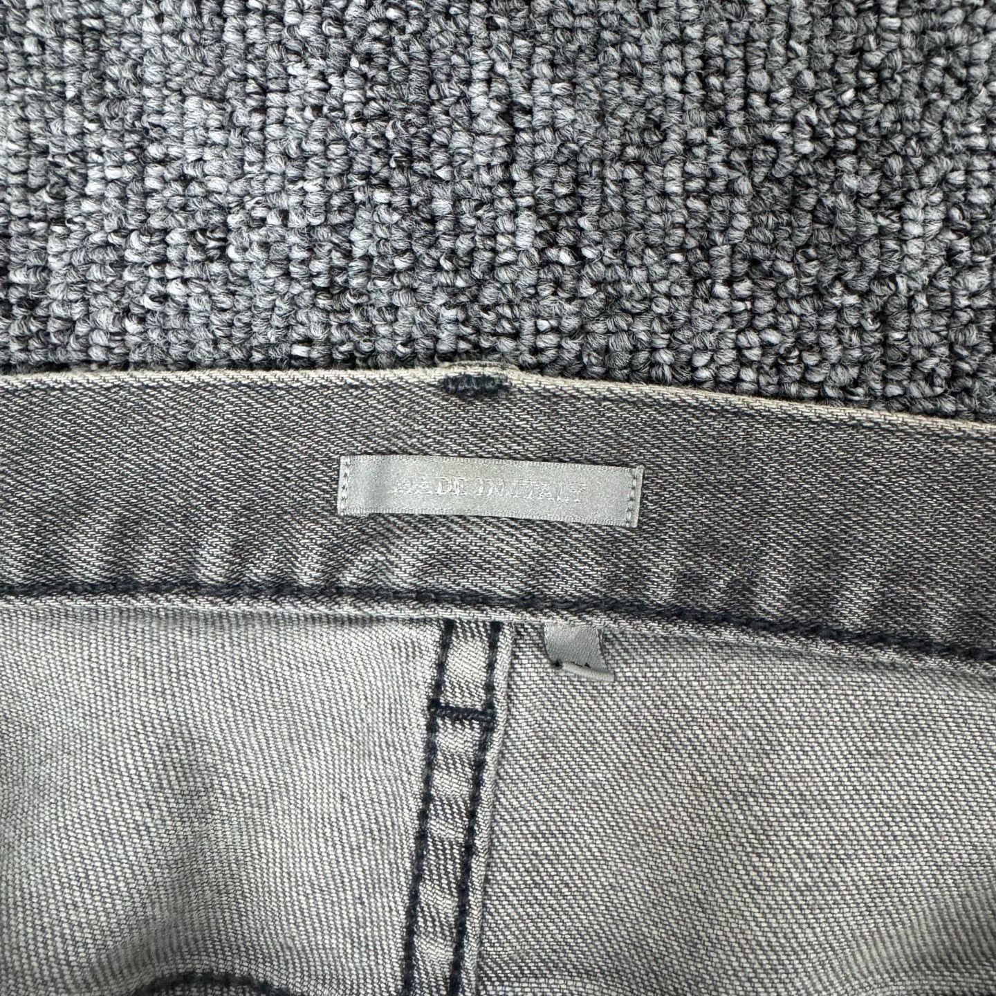 Dior Dior Leather Logo Jeans Size 31 Size US 31 - 5 Thumbnail