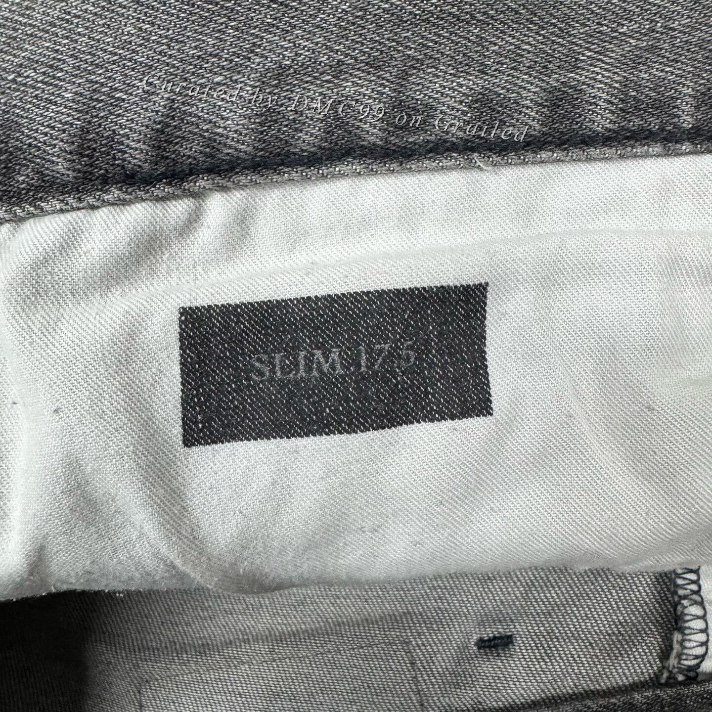 Dior Dior Leather Logo Jeans Size 31 Size US 31 - 6 Thumbnail