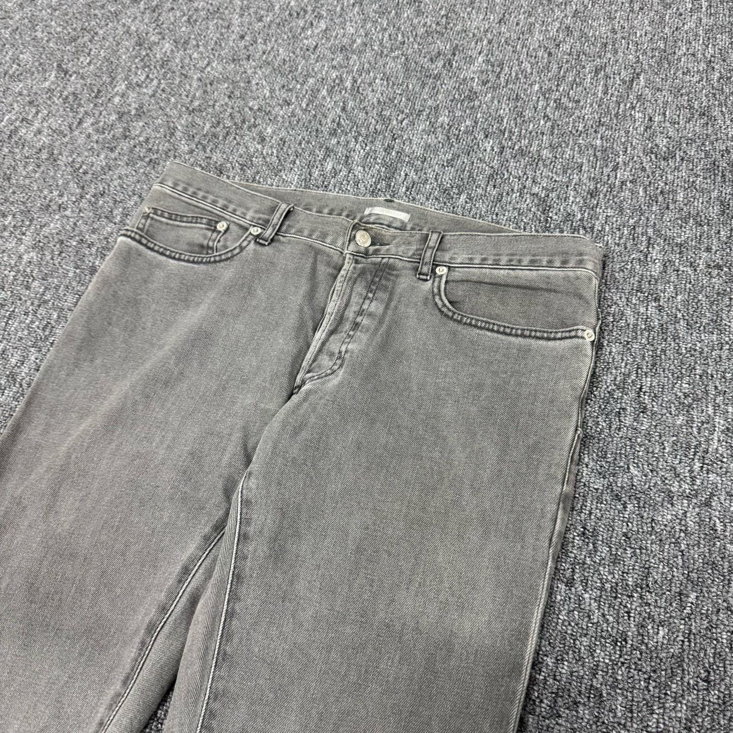 Dior Dior Leather Logo Jeans Size 31 Size US 31 - 4 Thumbnail