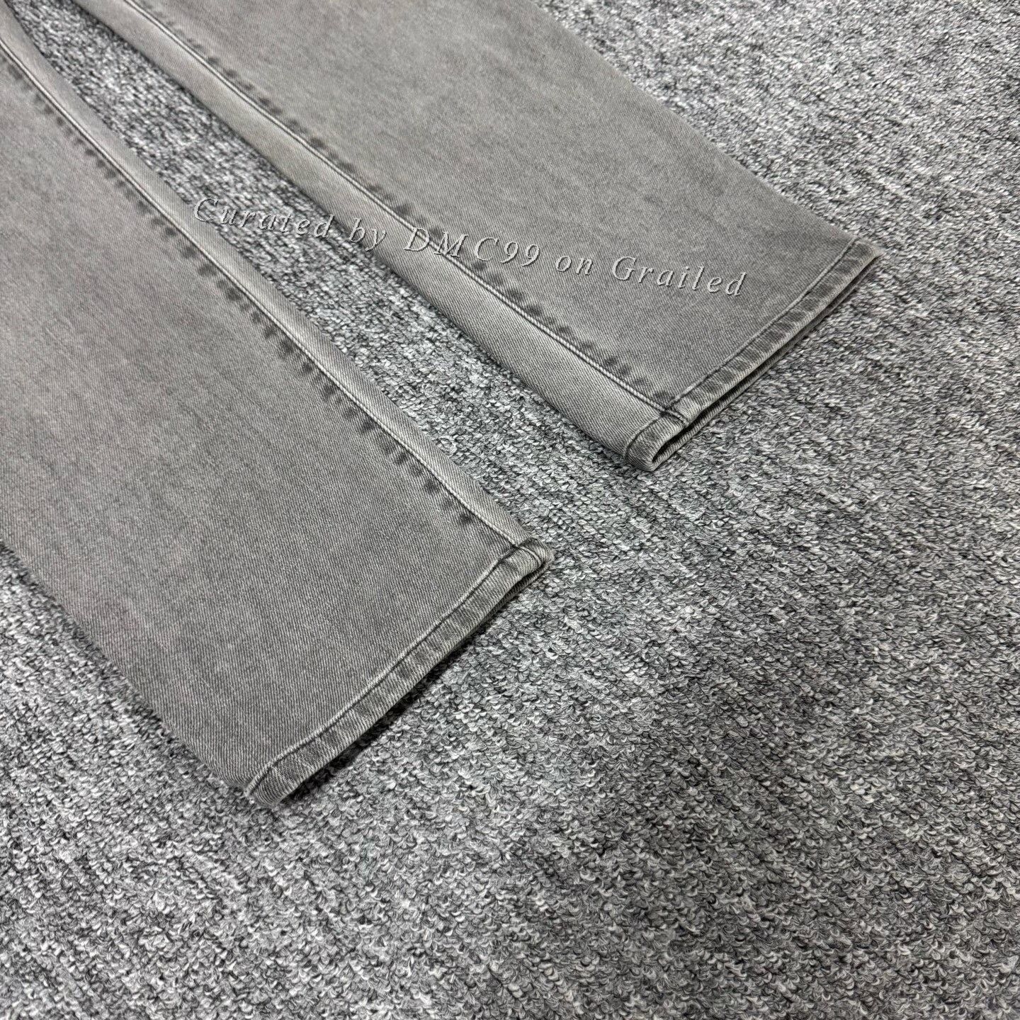 Dior Dior Leather Logo Jeans Size 31 Size US 31 - 3 Thumbnail