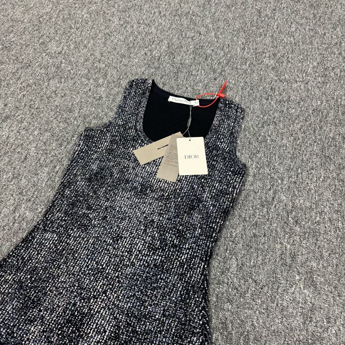 Dior Dior Woven Sleeveless Knit Top Size XXS / US 00 / IT 34 - 3 Thumbnail
