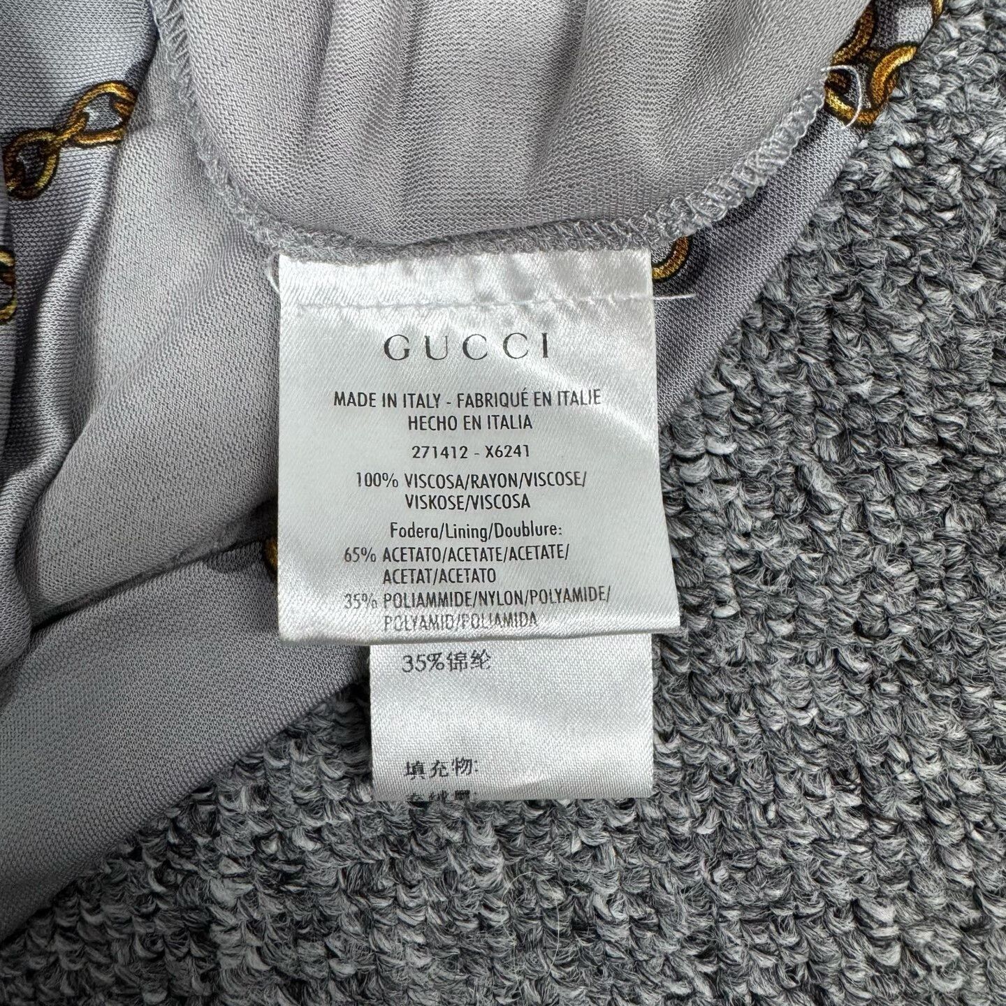 Gucci Gucci Chain Print Dress XS Size XS / US 0-2 / IT 36-38 - 5 Thumbnail