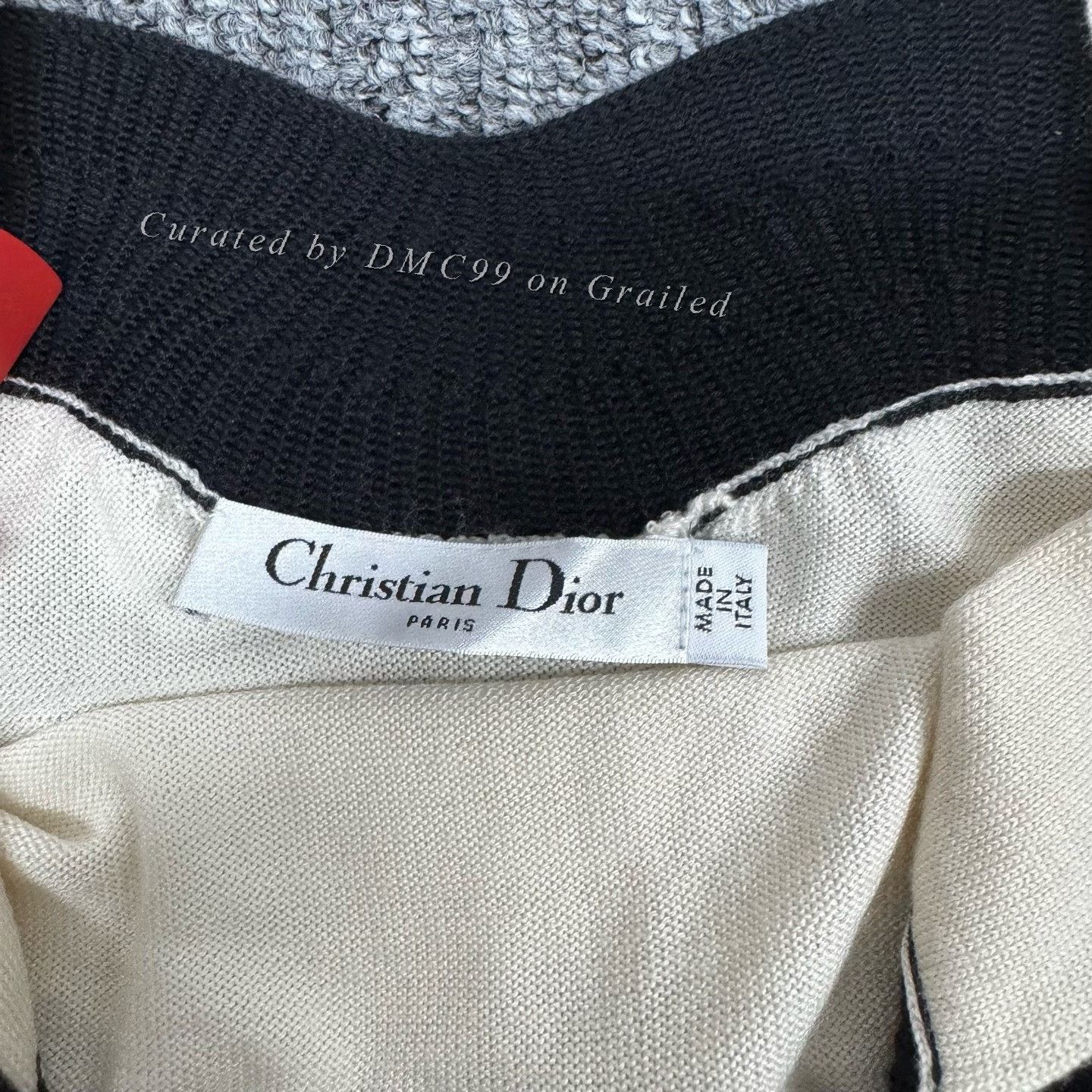 Dior Dior Black White Panel Camisole Size 34 Size XXS / US 00 / IT 34 - 4 Thumbnail