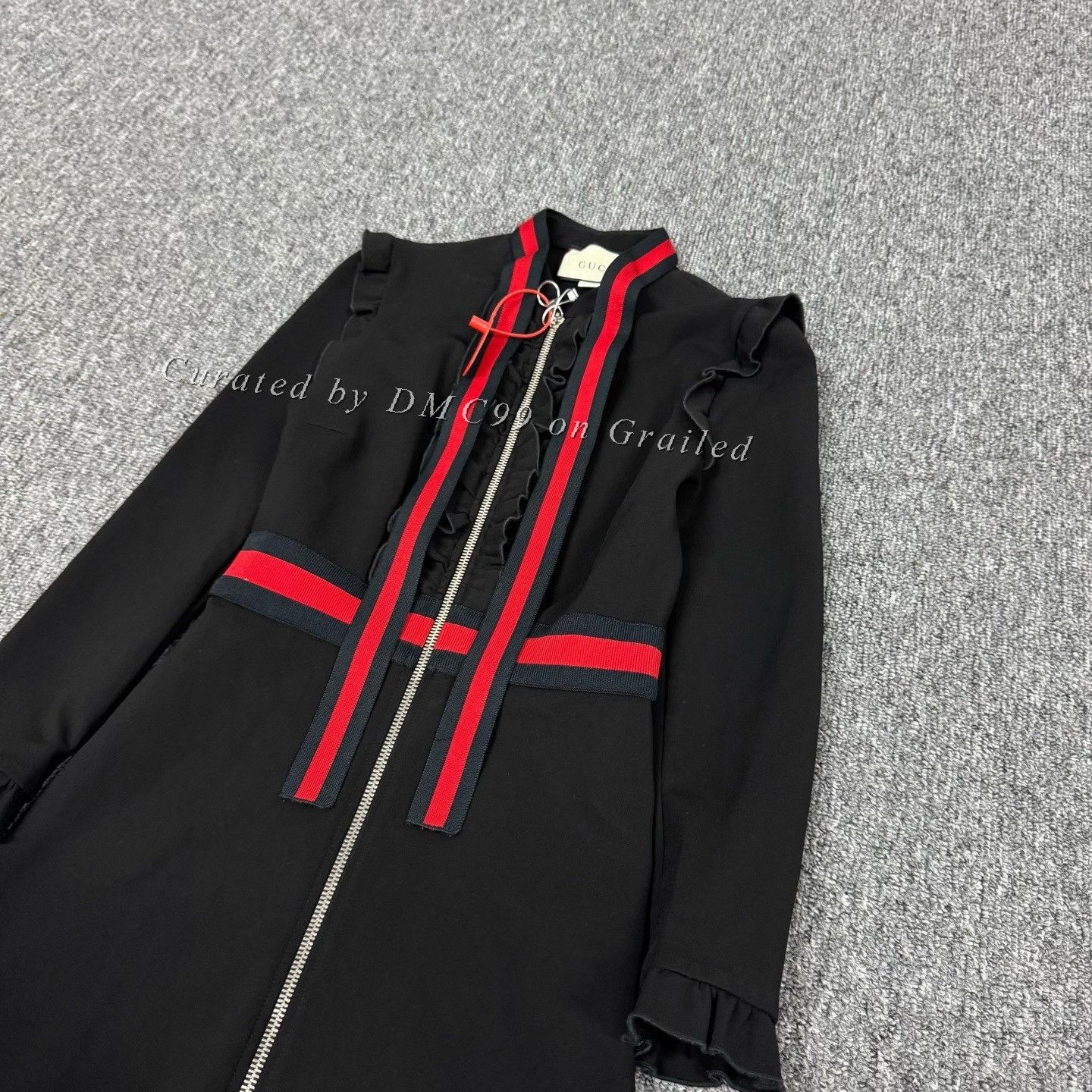 Gucci Gucci Tie Zipper A-line Long-sleeve Dress Size XS / US 0-2 / IT 36-38 - 4 Thumbnail