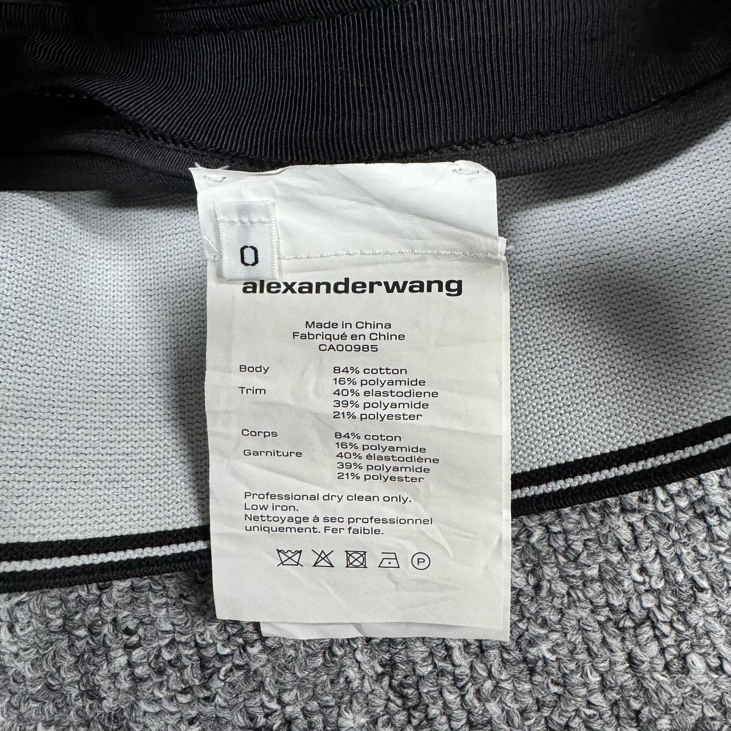 Alexander Wang Alexander Wang Black Logo Skirt Size 34" / US 12 / IT 48 - 6 Thumbnail