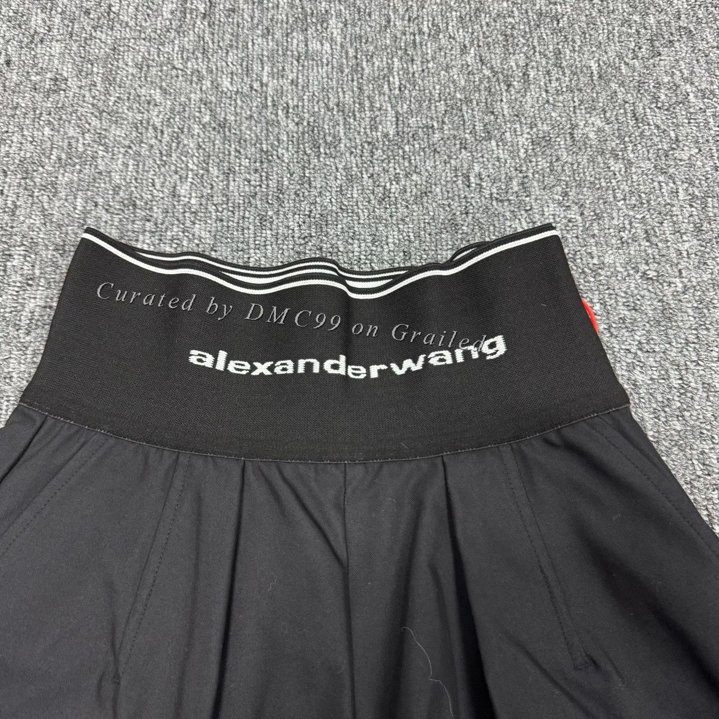 Alexander Wang Alexander Wang Black Logo Skirt Size 34" / US 12 / IT 48 - 4 Thumbnail