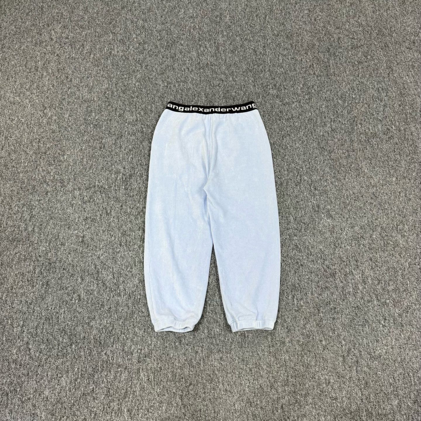 Alexander Wang Alexander Wang Blue Drawstring Letter Sweatpants M Size US 30 / EU 46 - 2 Thumbnail