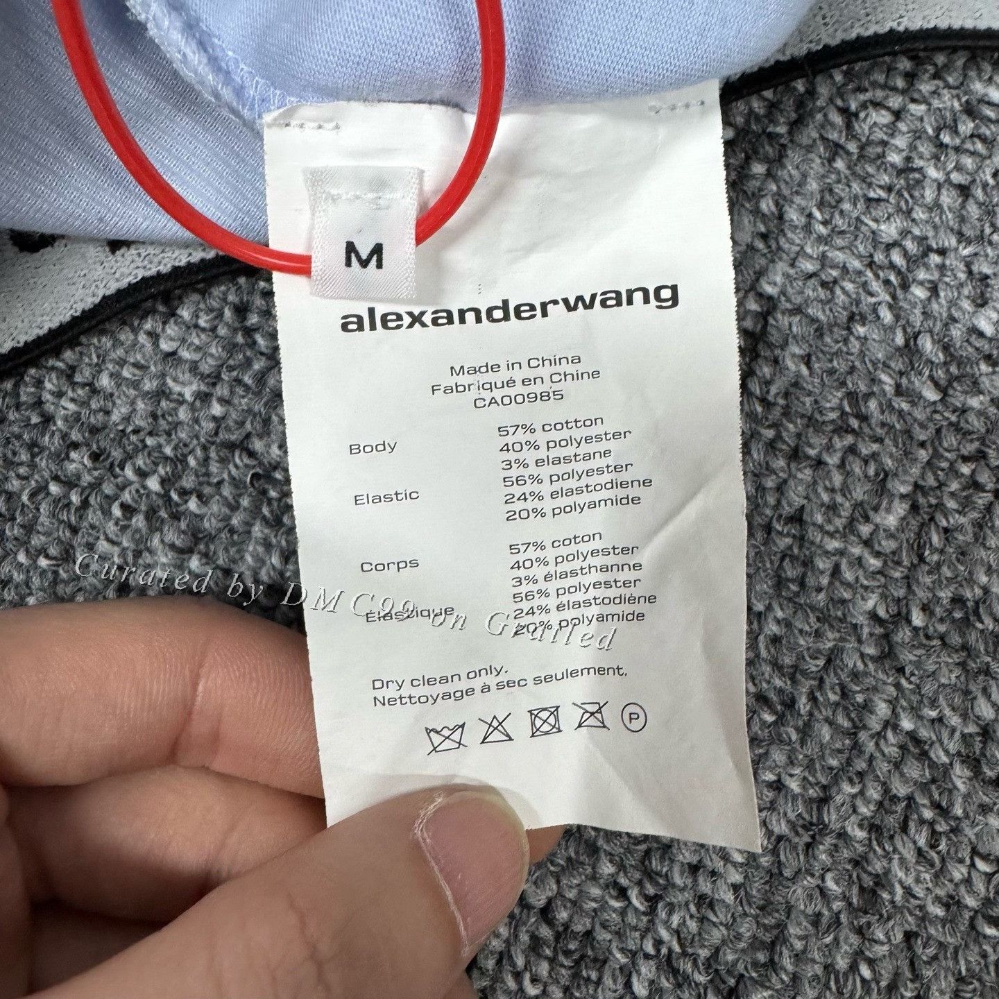 Alexander Wang Alexander Wang Blue Drawstring Letter Sweatpants M Size US 30 / EU 46 - 6 Thumbnail