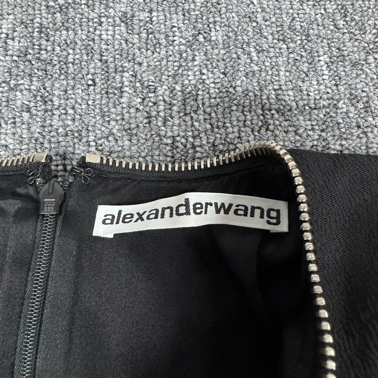 Alexander Wang Alexander Wang Multi-Zip Long-Sleeve Dress Size XS / US 0-2 / IT 36-38 - 5 Thumbnail