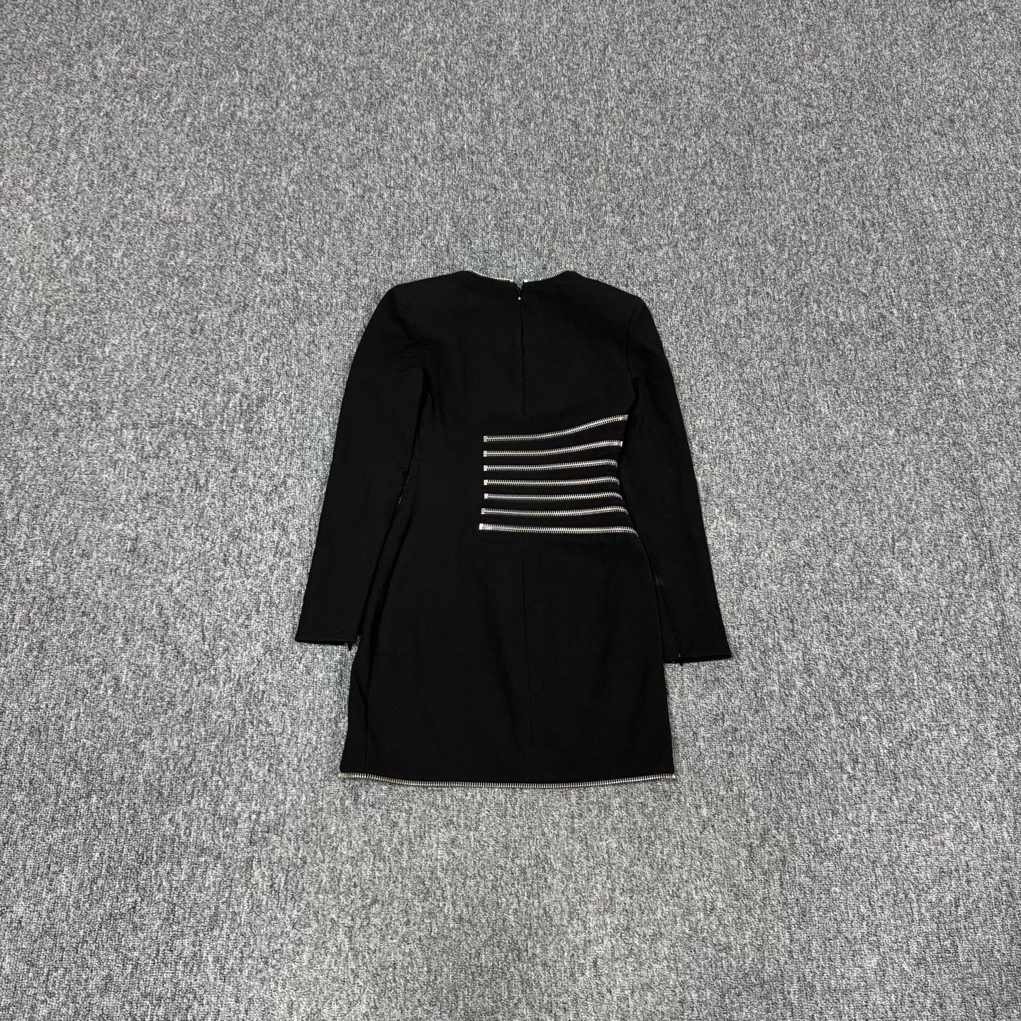 Alexander Wang Alexander Wang Multi-Zip Long-Sleeve Dress Size XS / US 0-2 / IT 36-38 - 2 Thumbnail