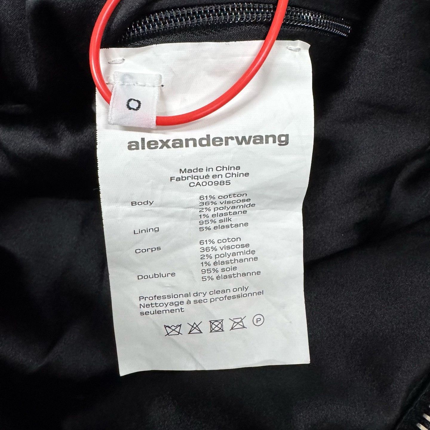 Alexander Wang Alexander Wang Multi-Zip Long-Sleeve Dress Size XS / US 0-2 / IT 36-38 - 6 Thumbnail