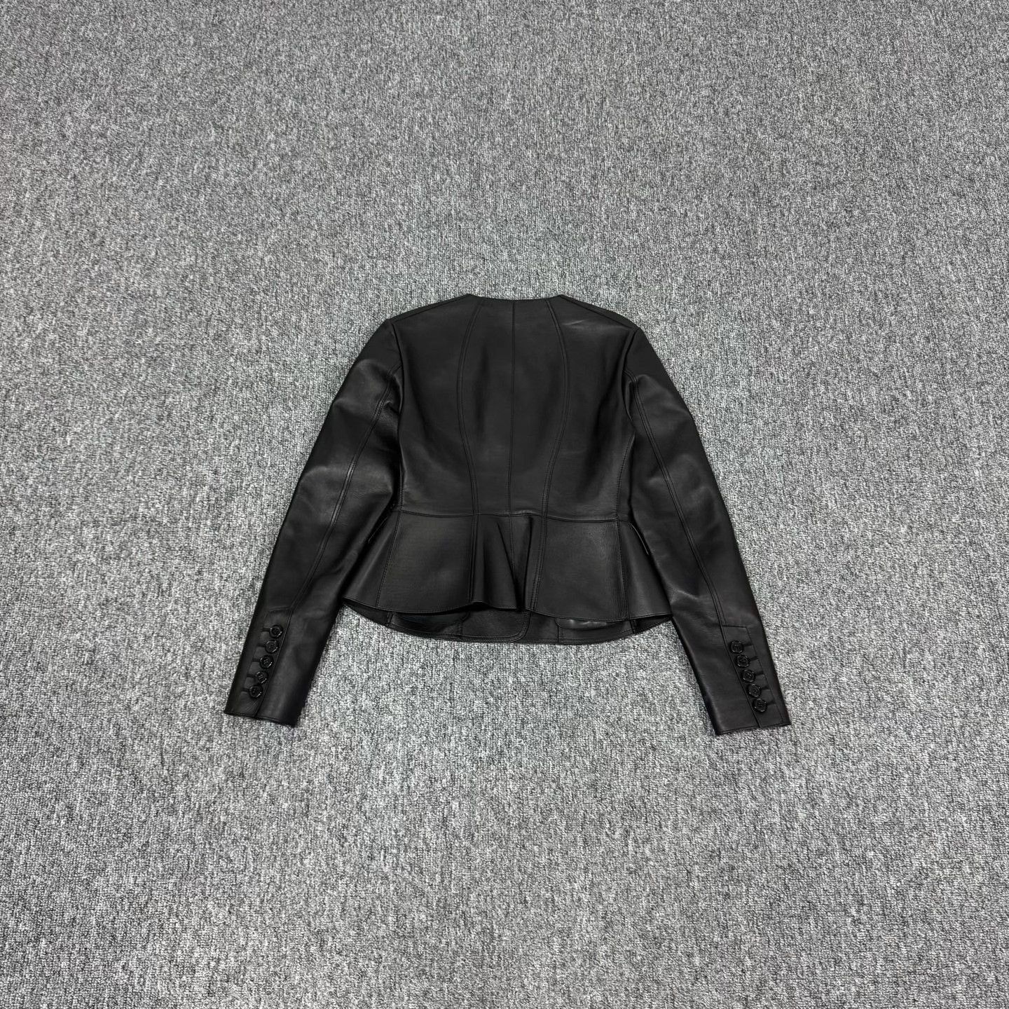 Burberry Burberry Lambskin Short Leather Jacket Size XL / US 12-14 / IT 48-50 - 2 Thumbnail