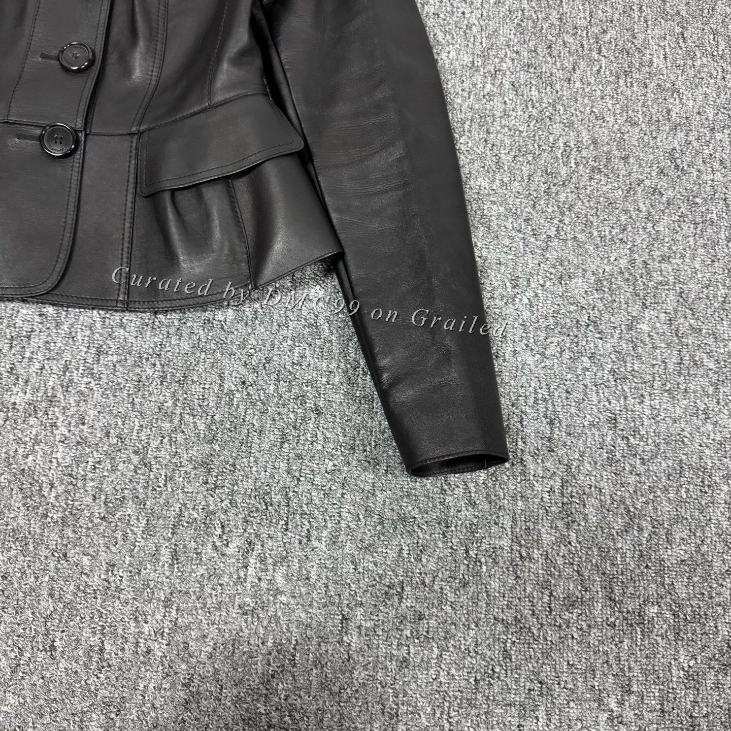 Burberry Burberry Lambskin Short Leather Jacket Size XL / US 12-14 / IT 48-50 - 3 Thumbnail