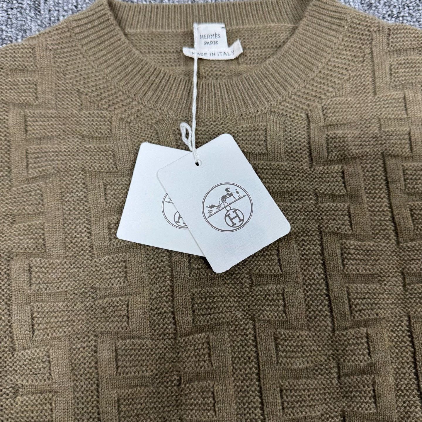 Hermes Hermes Wool Knit Sweater with H Logo Size XXS / US 00 / IT 34 - 5 Thumbnail