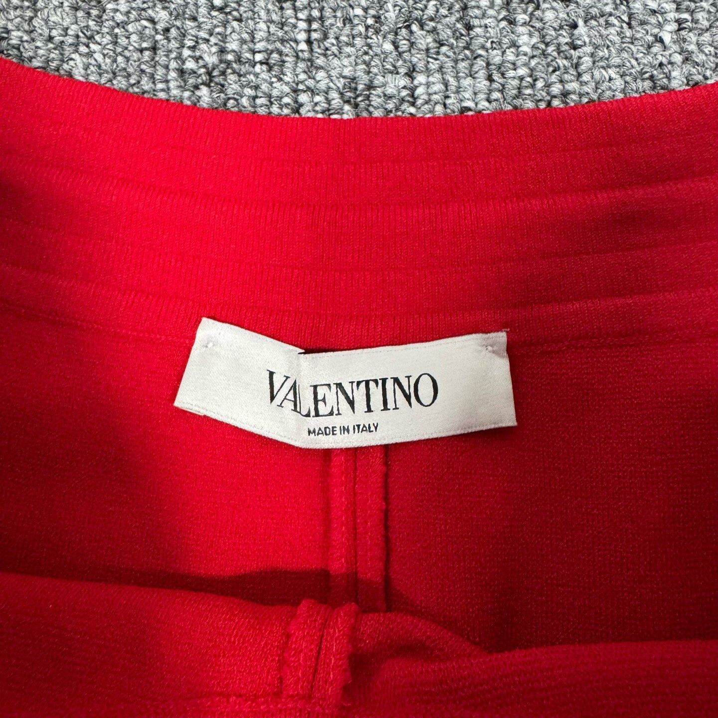Valentino Valentino Red Elastic Drawstring Casual Pants Size 34" / US 12 / IT 48 - 5 Thumbnail