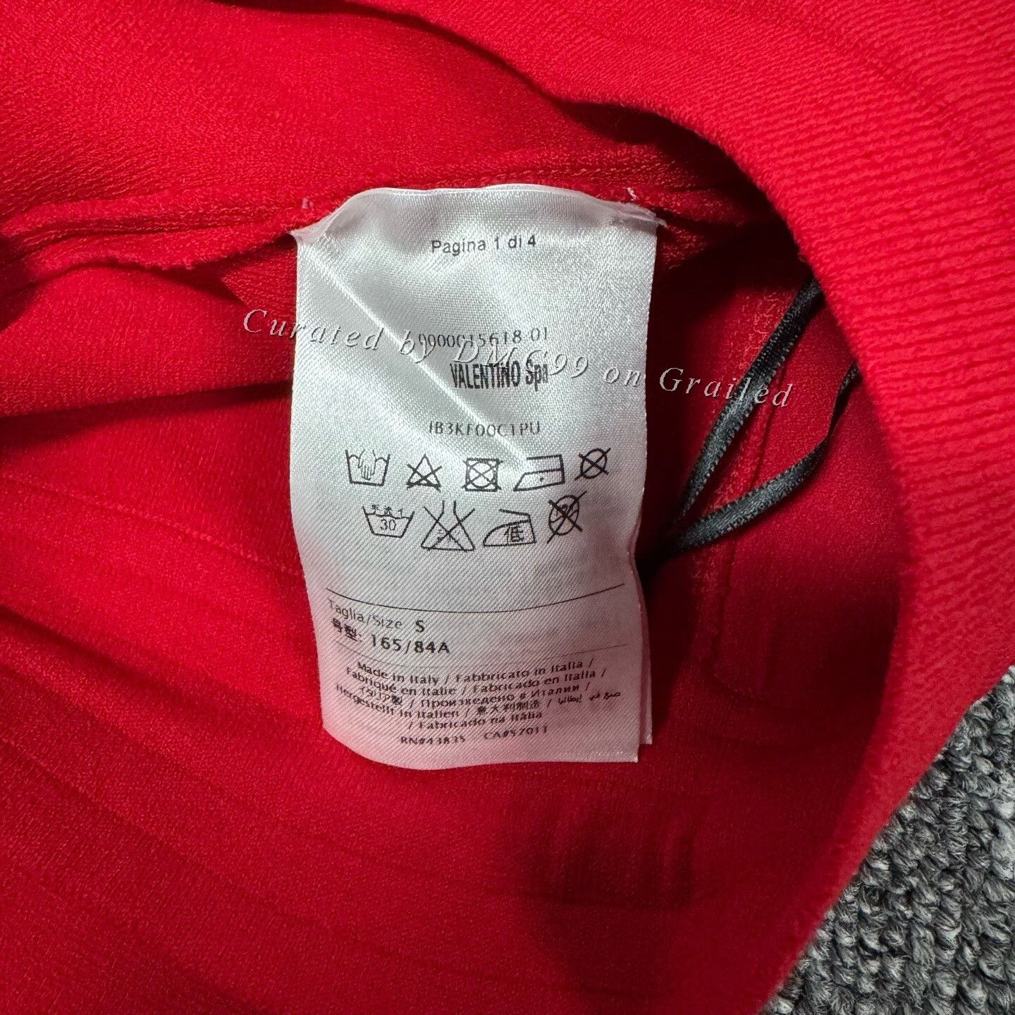 Valentino Valentino Red Elastic Drawstring Casual Pants Size 34" / US 12 / IT 48 - 6 Thumbnail