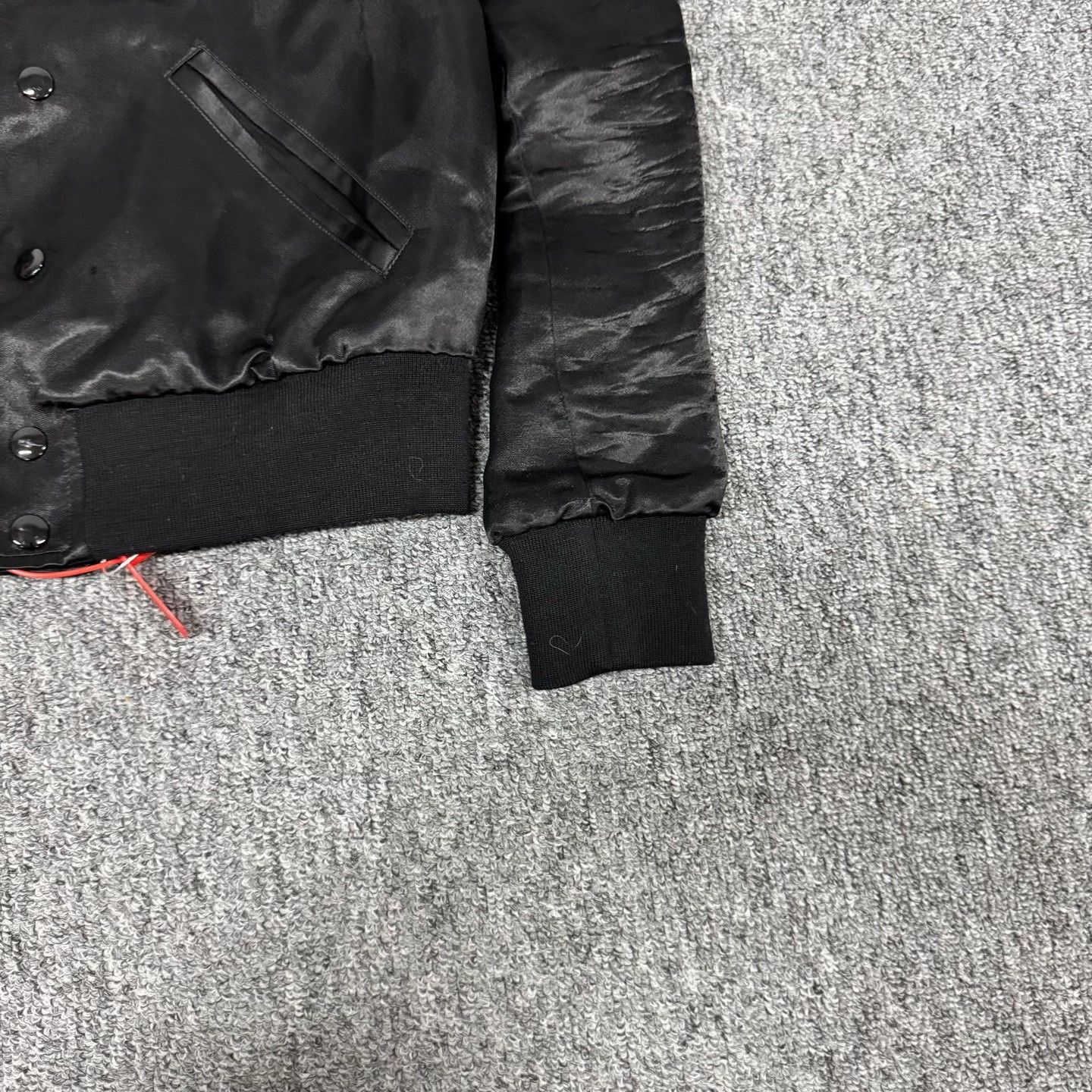 Saint Laurent Paris Saint Laurent SLP Shark Embroidery Bomber Jacket Size XS / US 0-2 / IT 36-38 - 3 Thumbnail