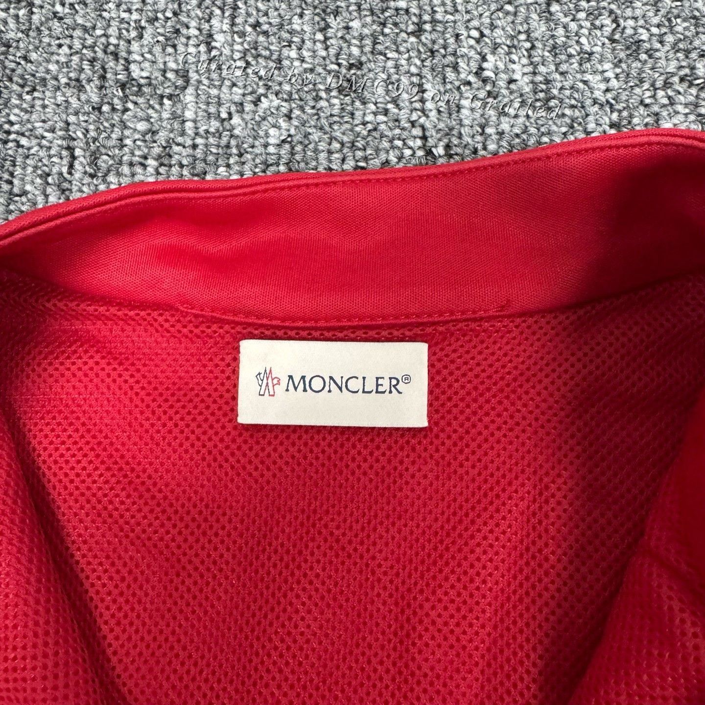 Moncler Moncler Maglia Red Stand Collar Jacket S Size US S / EU 44-46 / 1 - 5 Thumbnail