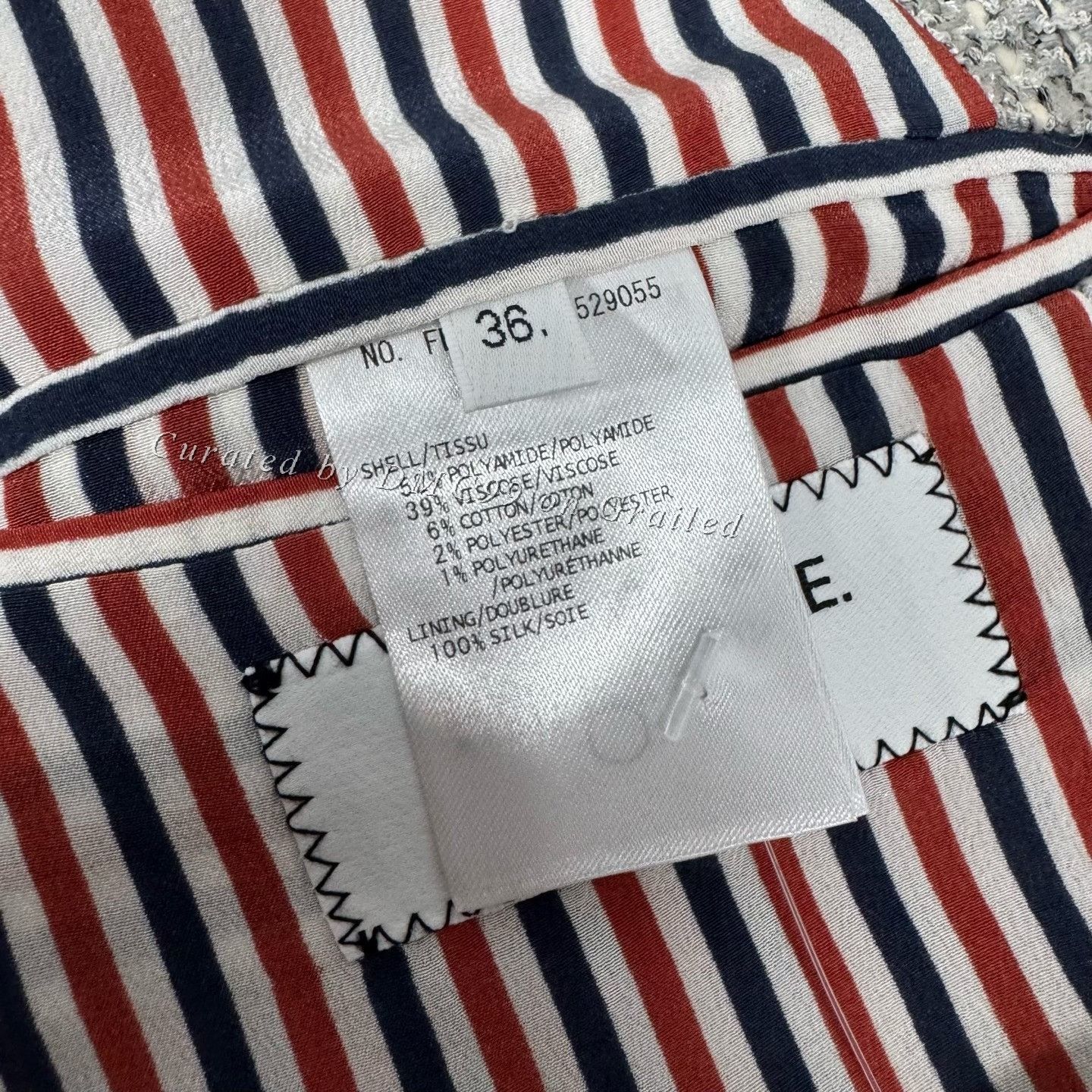 Thom Browne Thom Browne Four-Stripe Fringe Suit Jacket Size US M / EU 48-50 / 2 - 7 Thumbnail