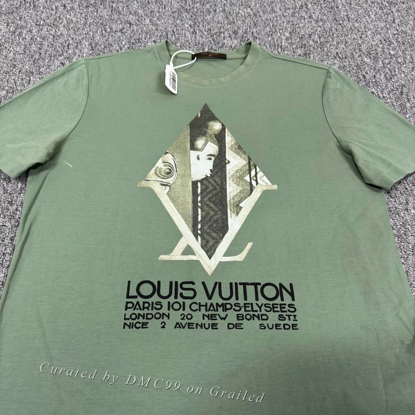 Louis Vuitton Louis Vuitton LV Letter Logo Short-Sleeve T-Shirt L Size US L / EU 52-54 / 3 - 4 Thumbnail