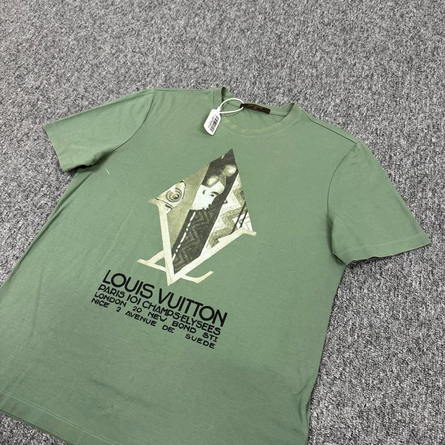 Louis Vuitton Louis Vuitton LV Letter Logo Short-Sleeve T-Shirt L Size US L / EU 52-54 / 3 - 3 Thumbnail
