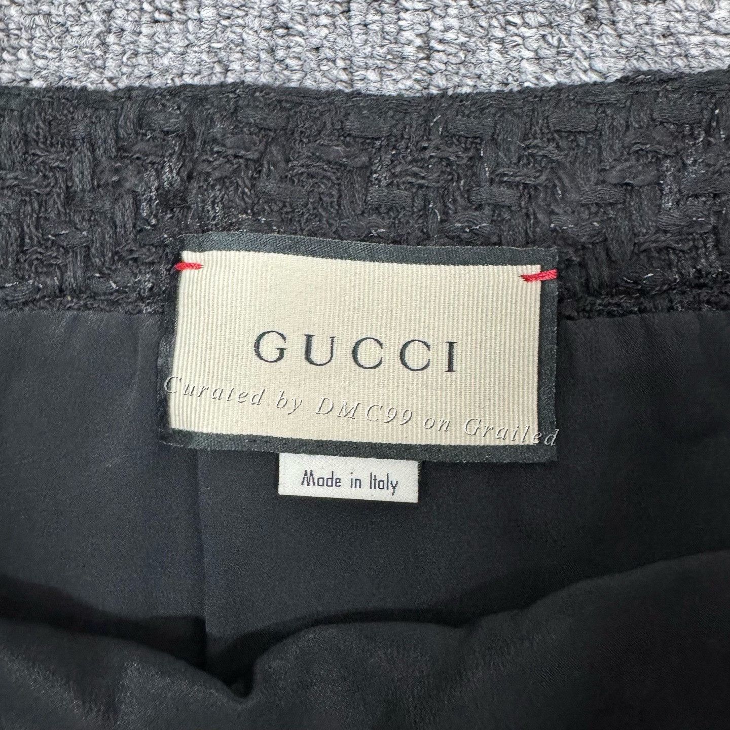Gucci Gucci Horsebit Wool Knit Skirt Size 42" / US 20 - 4 Thumbnail