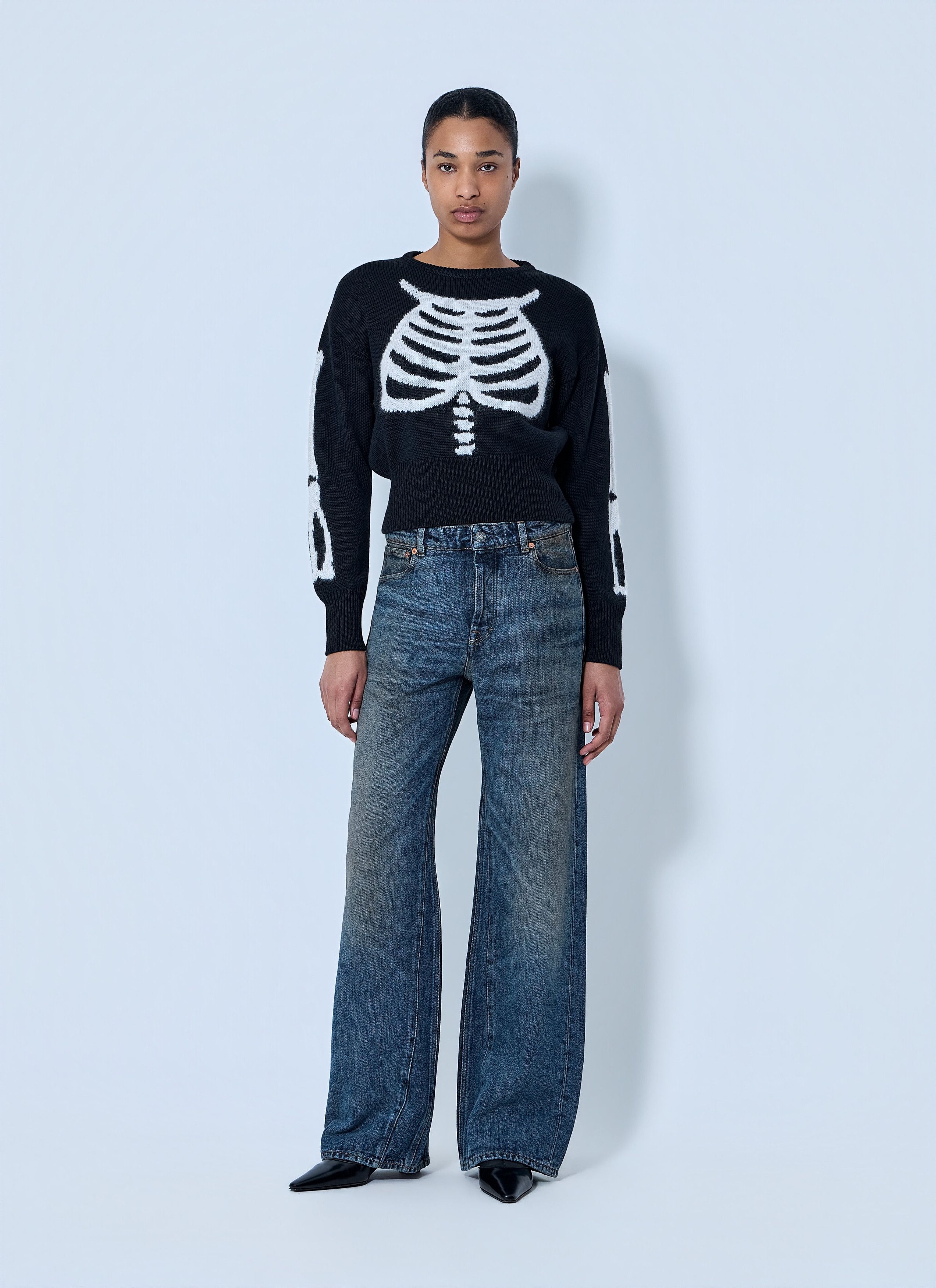 Vaquera Skeleton Sweater Size S / US 4 / IT 40 - 2 Thumbnail