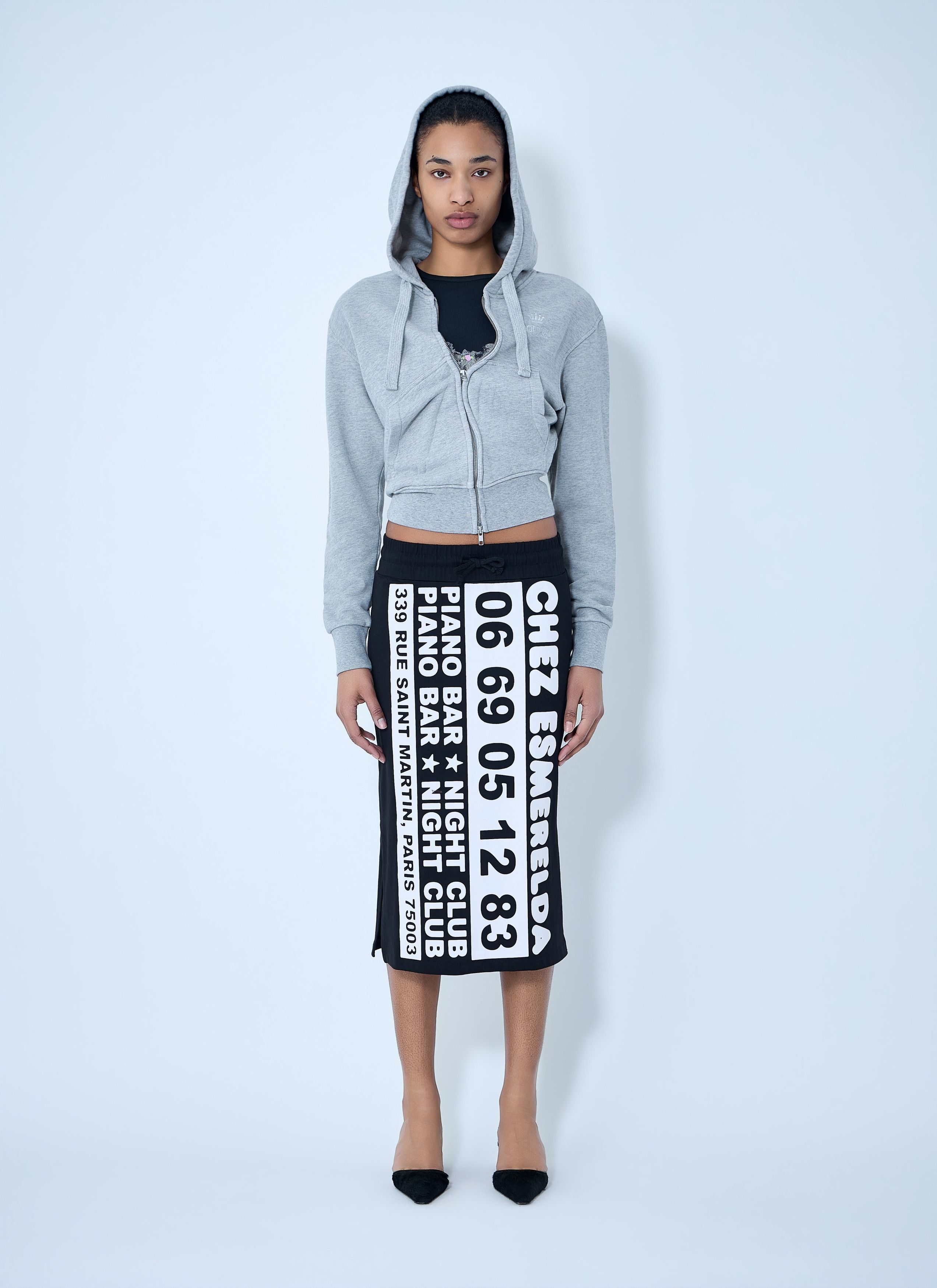 Vaquera Twisted Hoodie Size S / US 4 / IT 40 - 2 Thumbnail